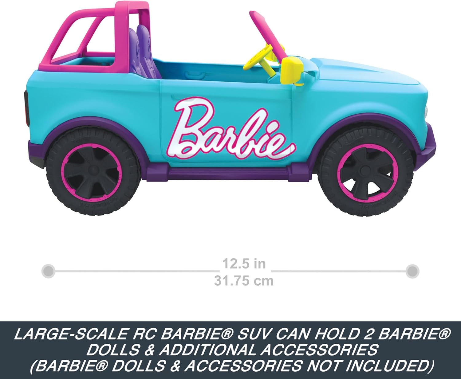 Hot Wheels RC Barbie SUV - Remote-Controlled Vehicle for 4+ Years