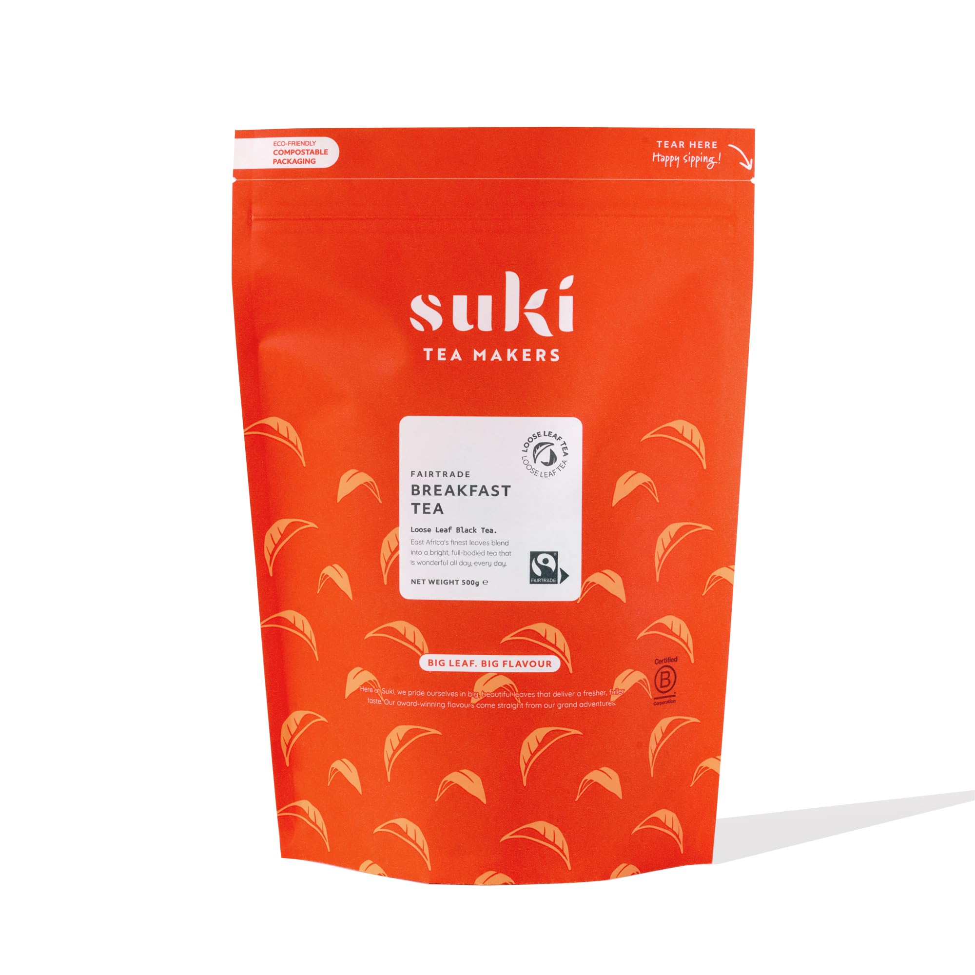 Suki Tea Belfast Brew Loose Leaf Black Tea 500g - Irish Breakfast Tea Blend
