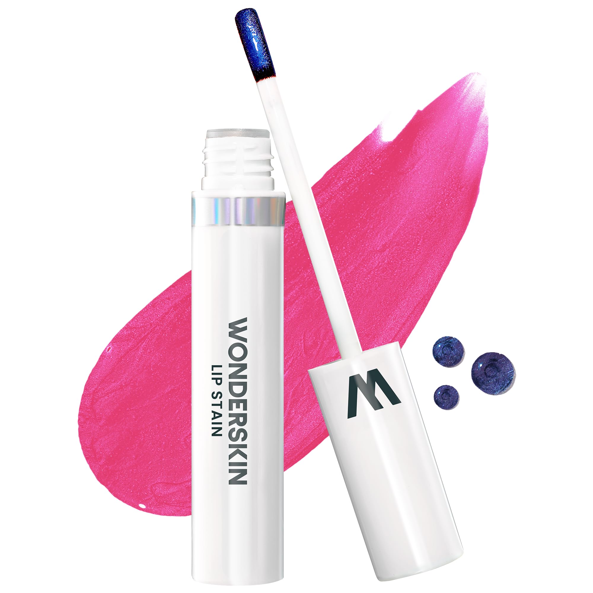Wonderskin Wonder Blading Lip Stain Peel Off Masque (Neon Rose Stain & Go) - 30g