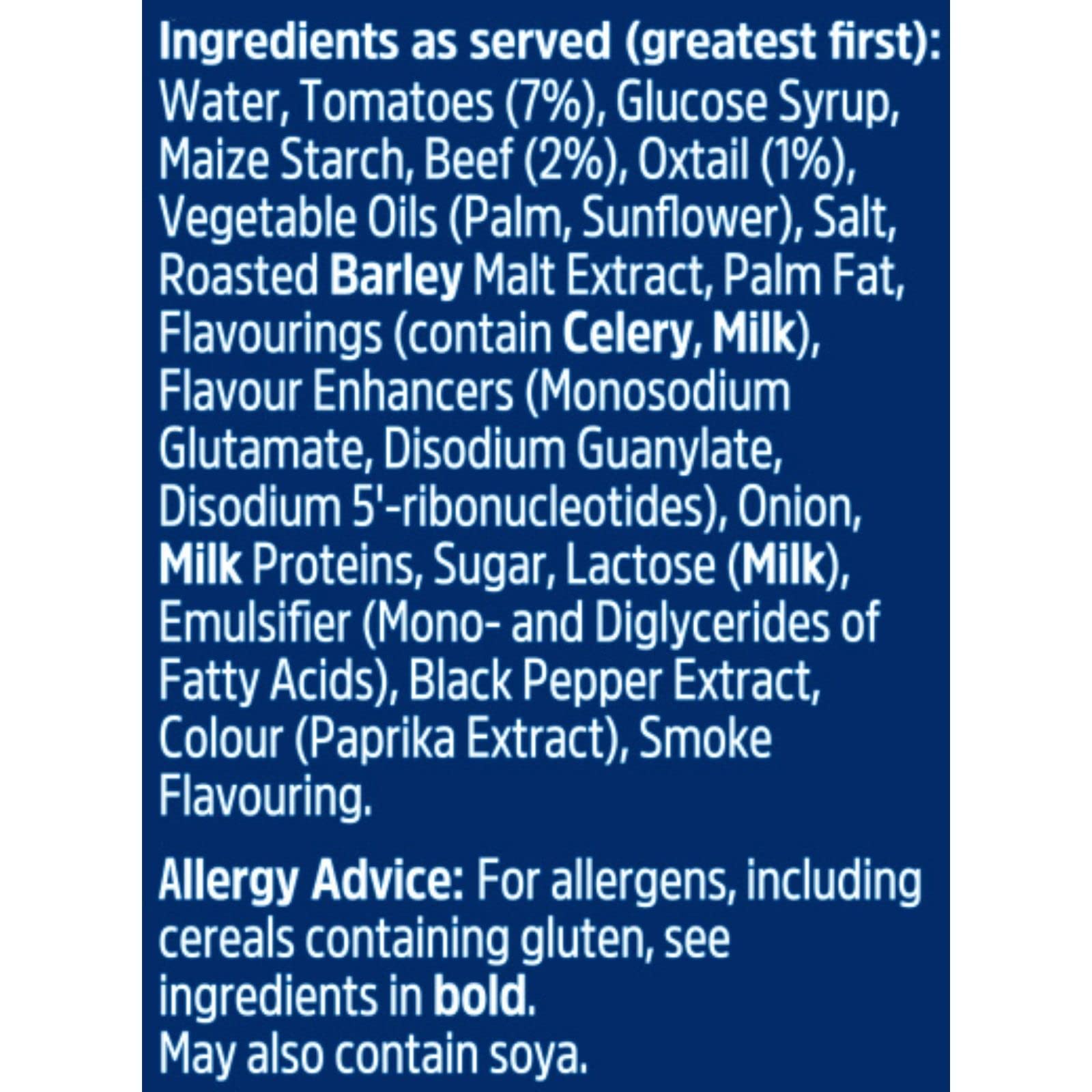 Batchelors Cup a Soup Ochsenschwanz-Instantsuppe in Beuteln, 78 g Box (9er-Packung) 6