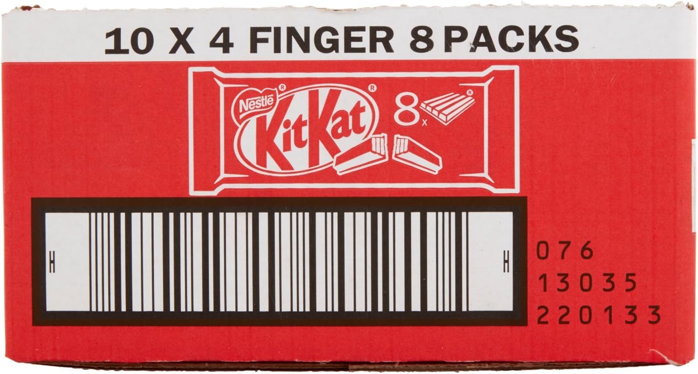 KitKat 4 Finger Milk Chocolate Bar Bumper Multipack, 8 x 41.5 g 3