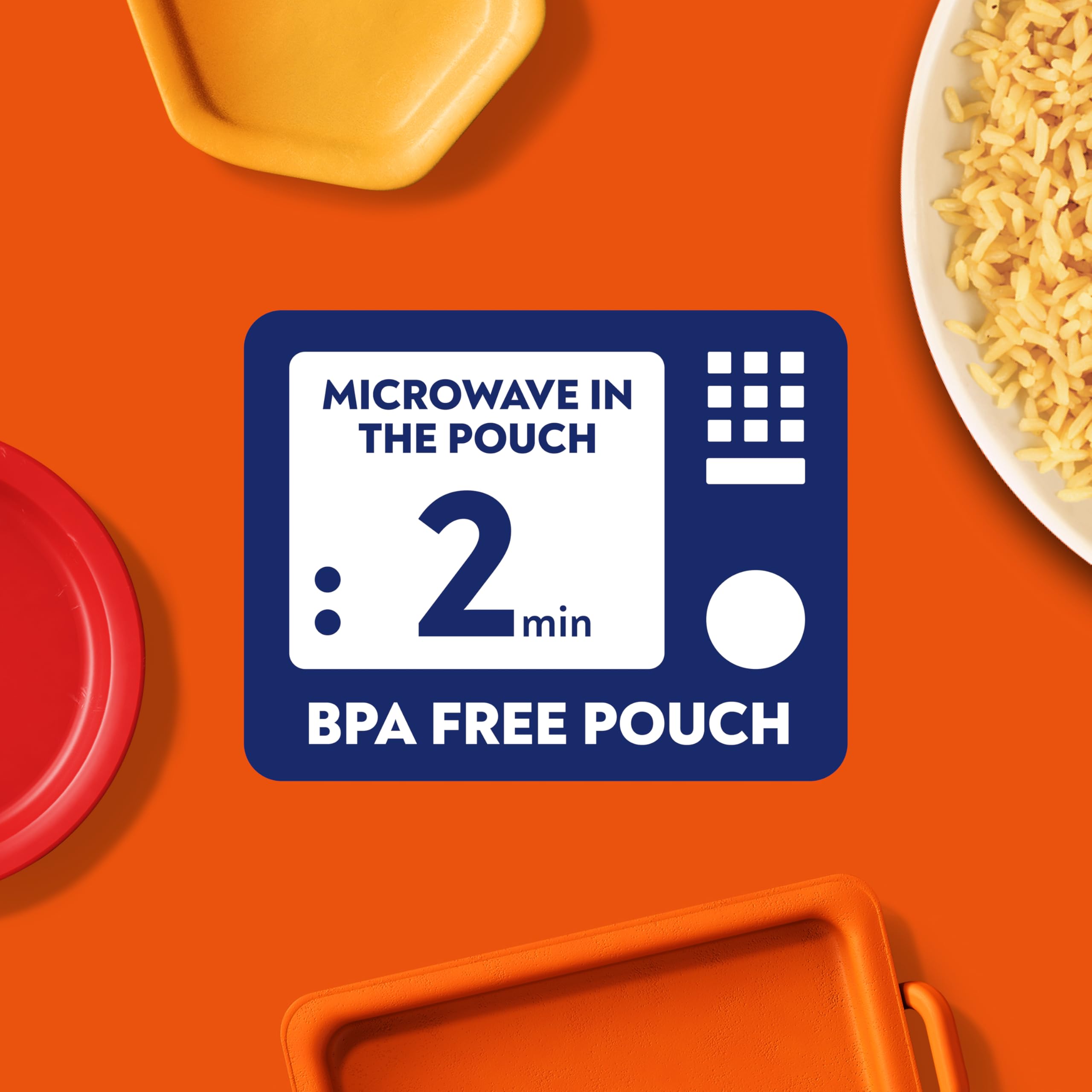 Ben's Original Roasted Garlic Microwave Rice, 6 x 220g Pouches