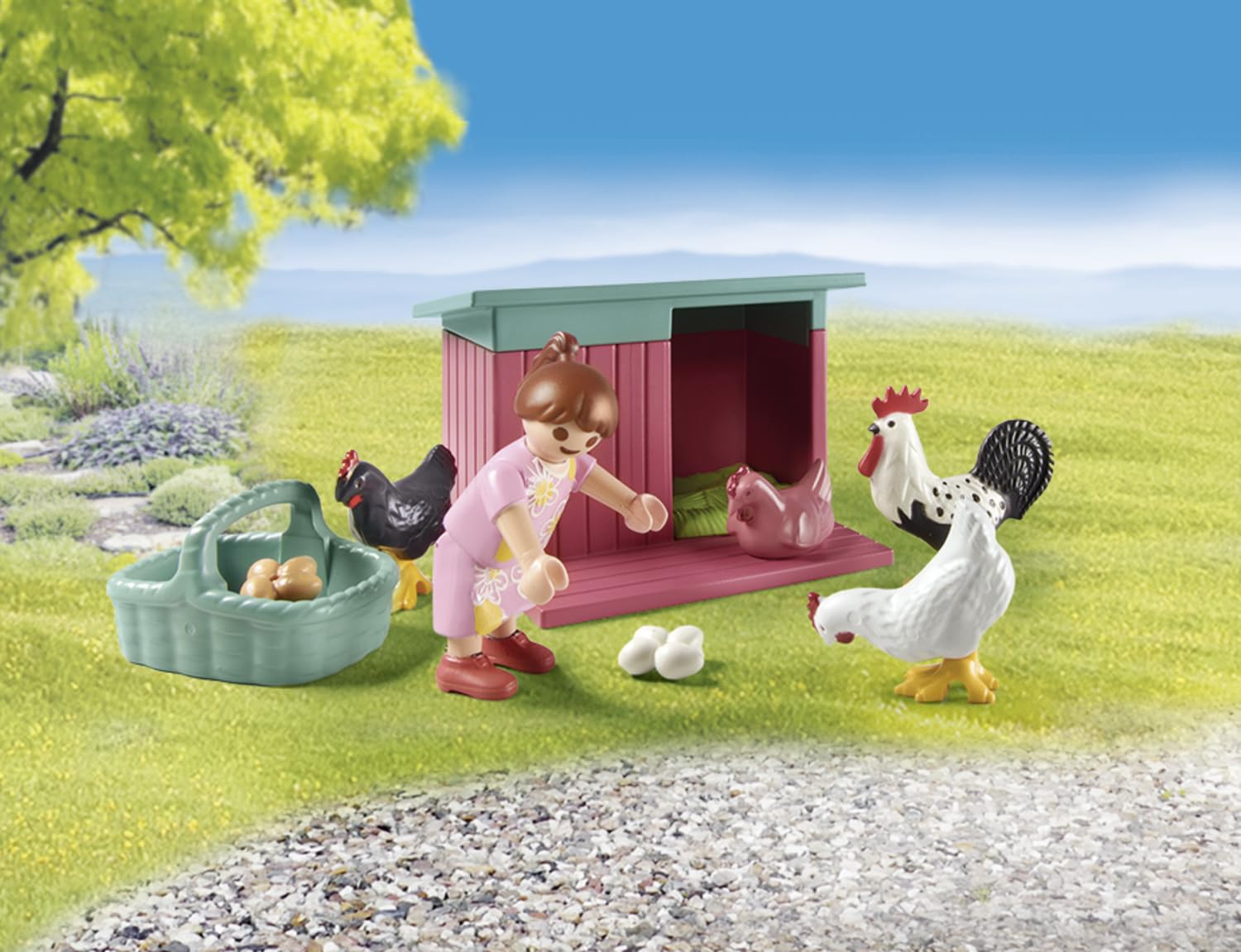 Playmobil Little Chicken Farm Playset | Ages 4+ | 77 Pieces 7