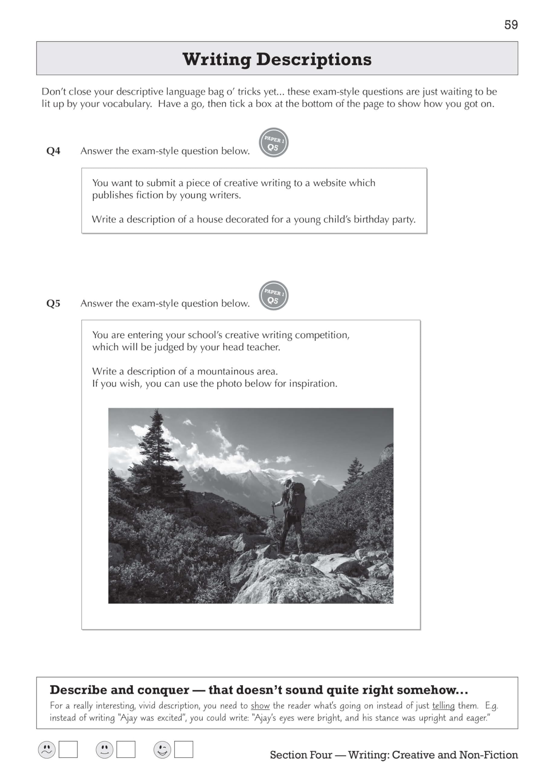 CGP GCSE English Language AQA Exam Practice Workbook - Grade 9-1 Course | Includes Answers | Paperback 9