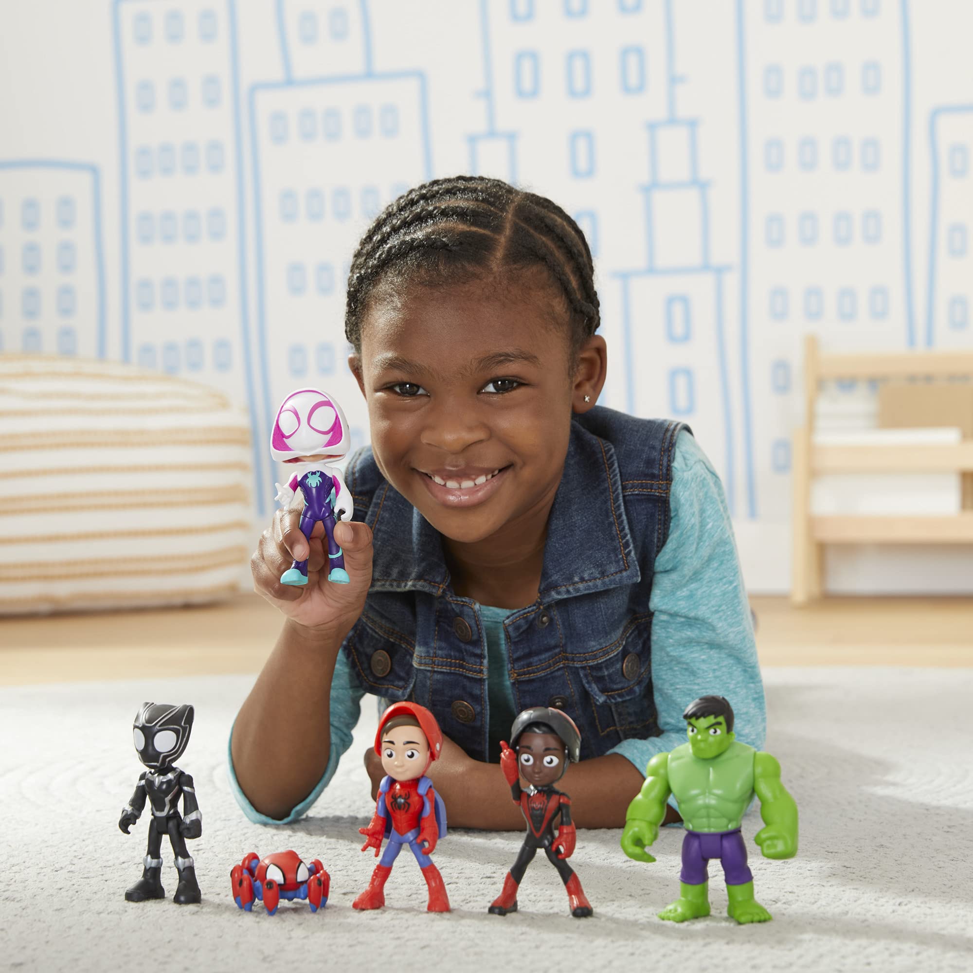 Hasbro Spidey and His Amazing Friends Marvel Hero Reveal Multipack Action Figures - 4 Inch, Ages 3+ 8
