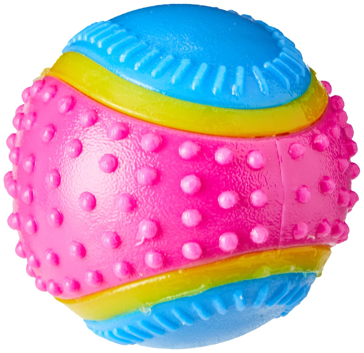 Sharples Five Senses Rubber Ball - Beef Scented, Multi-Textured, Small Size