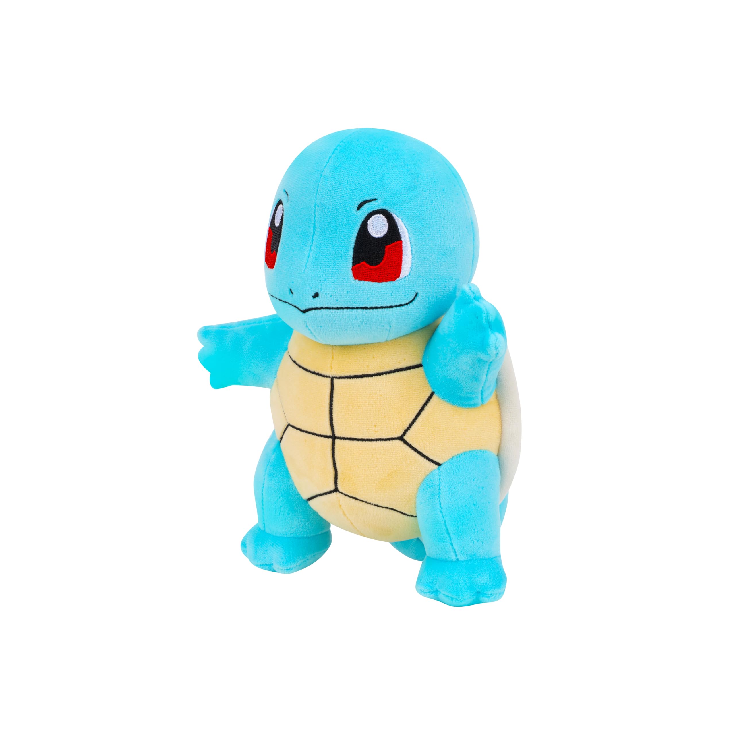 Pokémon Squirtle 8-Inch Stuffed Animal Plush | Classic Edition | Blue Polyester 4
