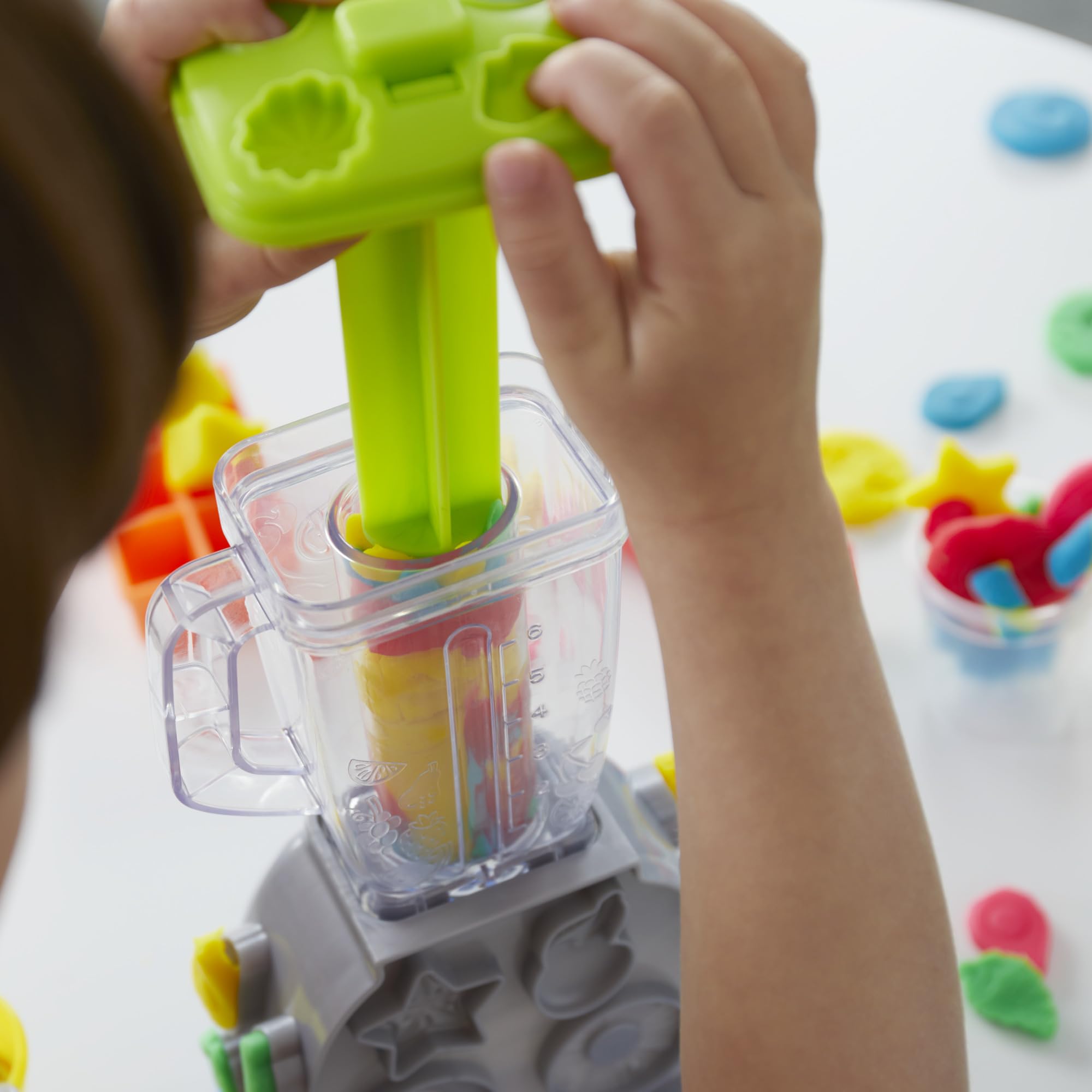 Play-Doh Swirlin' Smoothies Toy Blender Playset - Creative Kitchen Roleplay for Ages 3+ 3
