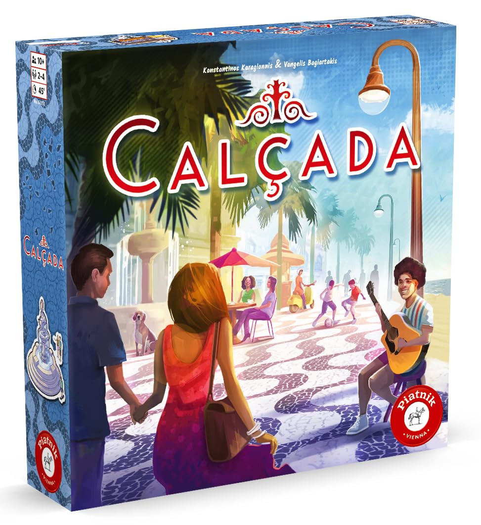 Piatnik Calcada Family Board Game for 2-4 Players, Ages 10+, 45-Minute Playtime