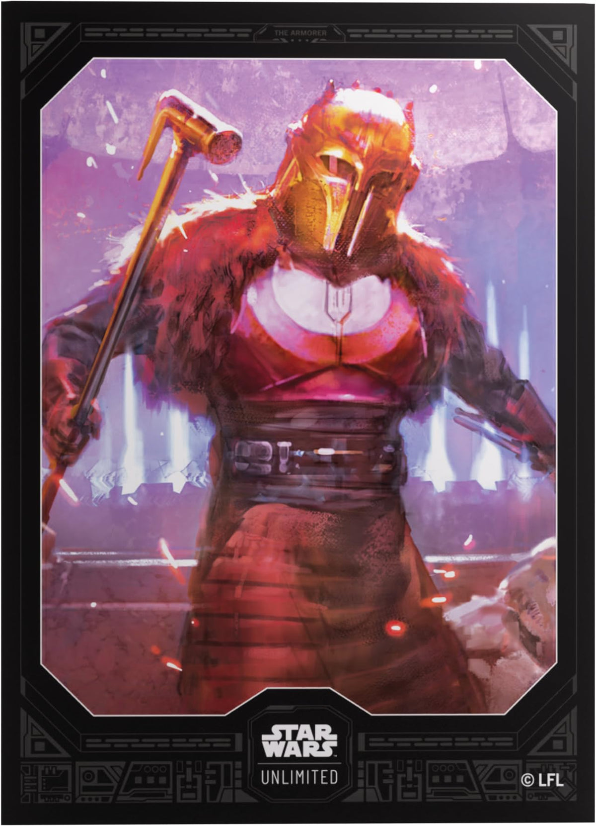 Gamegenic Star Wars: Unlimited Premium Art Sleeves – The Armourer [60 Sleeves]