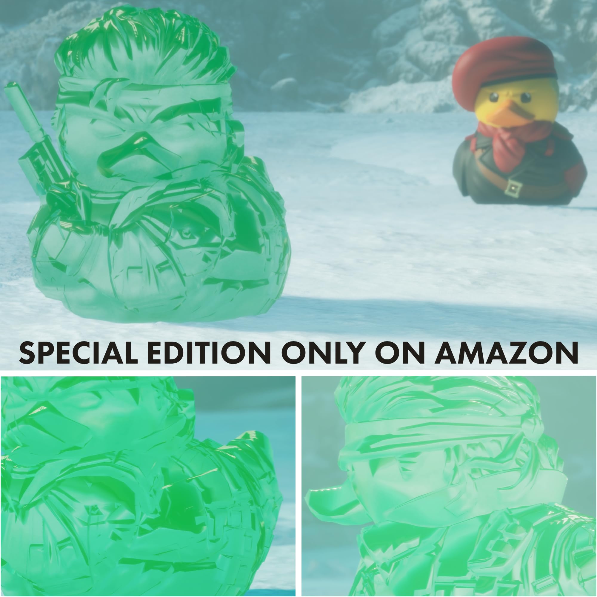 TUBBZ Metal Gear Solid - Stealth Camouflage Solid Snake Collectible Duck Figure (Amazon Exclusive) 3