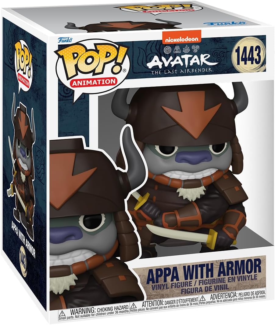 Funko POP! Super: Avatar: the Last Airbender - Appa With Armor - 72105 Collectable Pop! Vinyl Figure