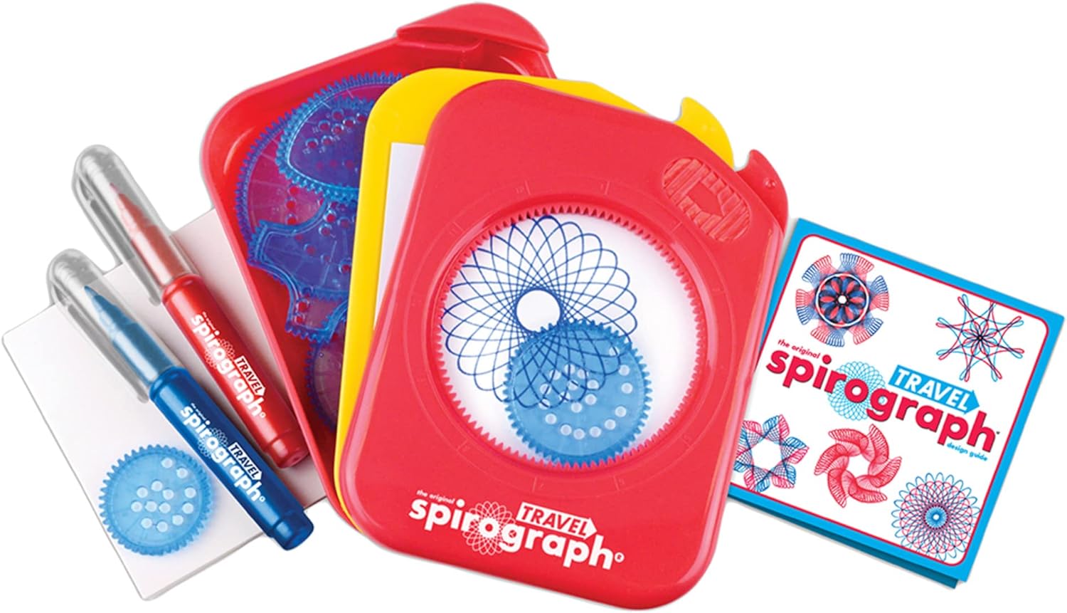 Spirograph Travel - Portable Art & Design Playset for Kids 8+ 5
