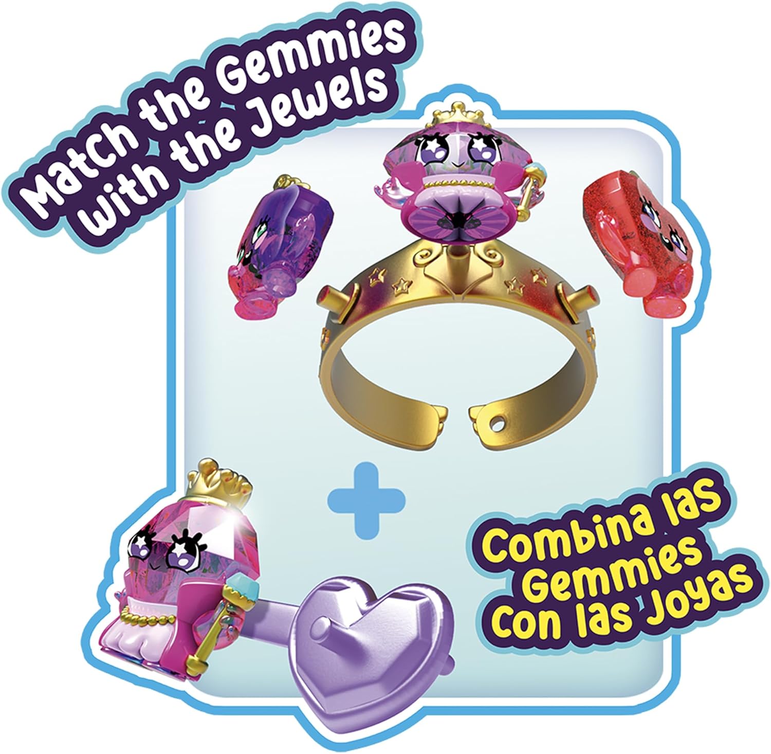 Bandai Pinky Promise The Royals 12 Pack - Gemmy Friends Collectible Set with Bracelet & Hair Clip