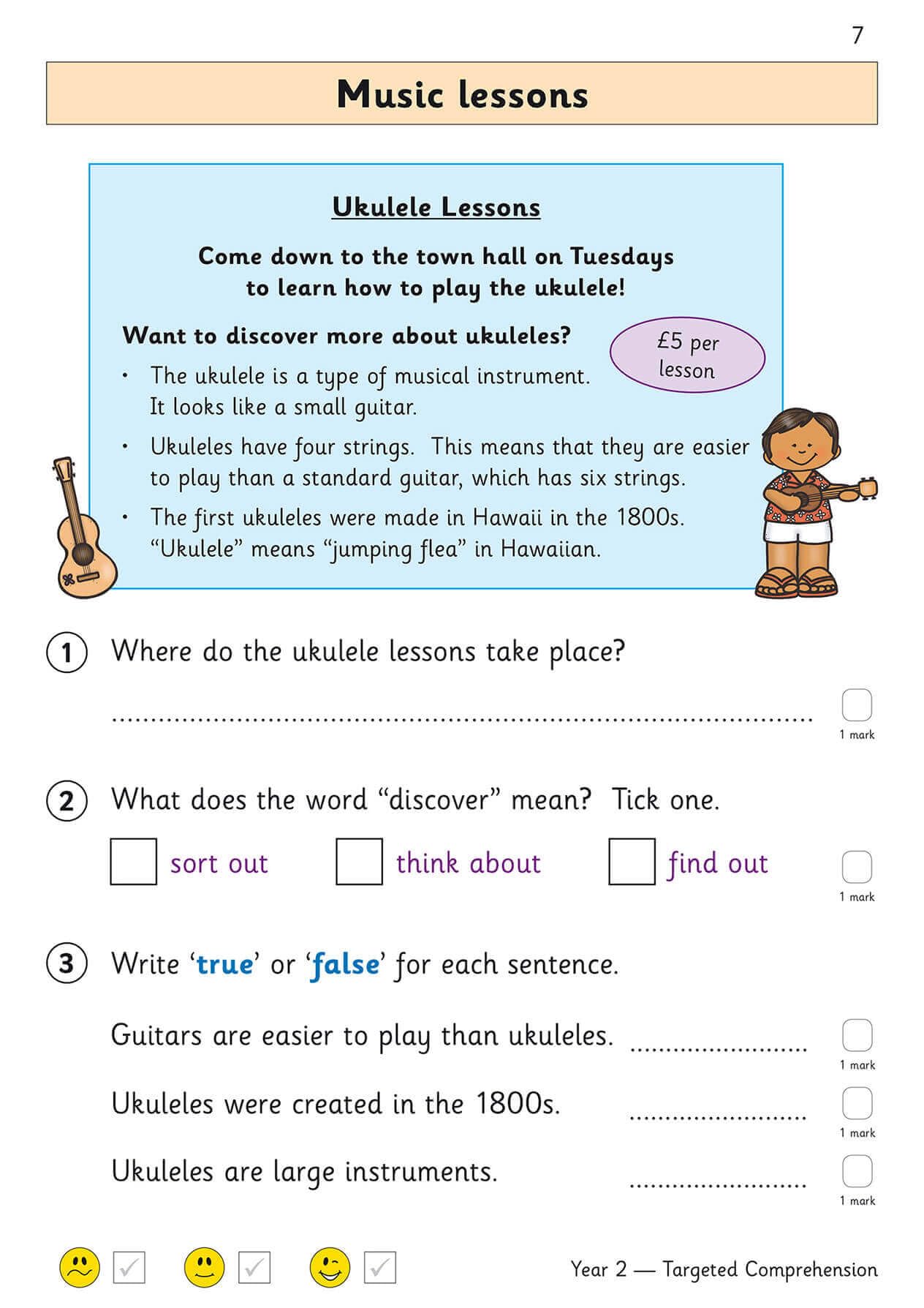 CGP Books New KS1 English Targeted Question Book: Year 2 Comprehension - Book 2 | Ages 6-7 | Paperback