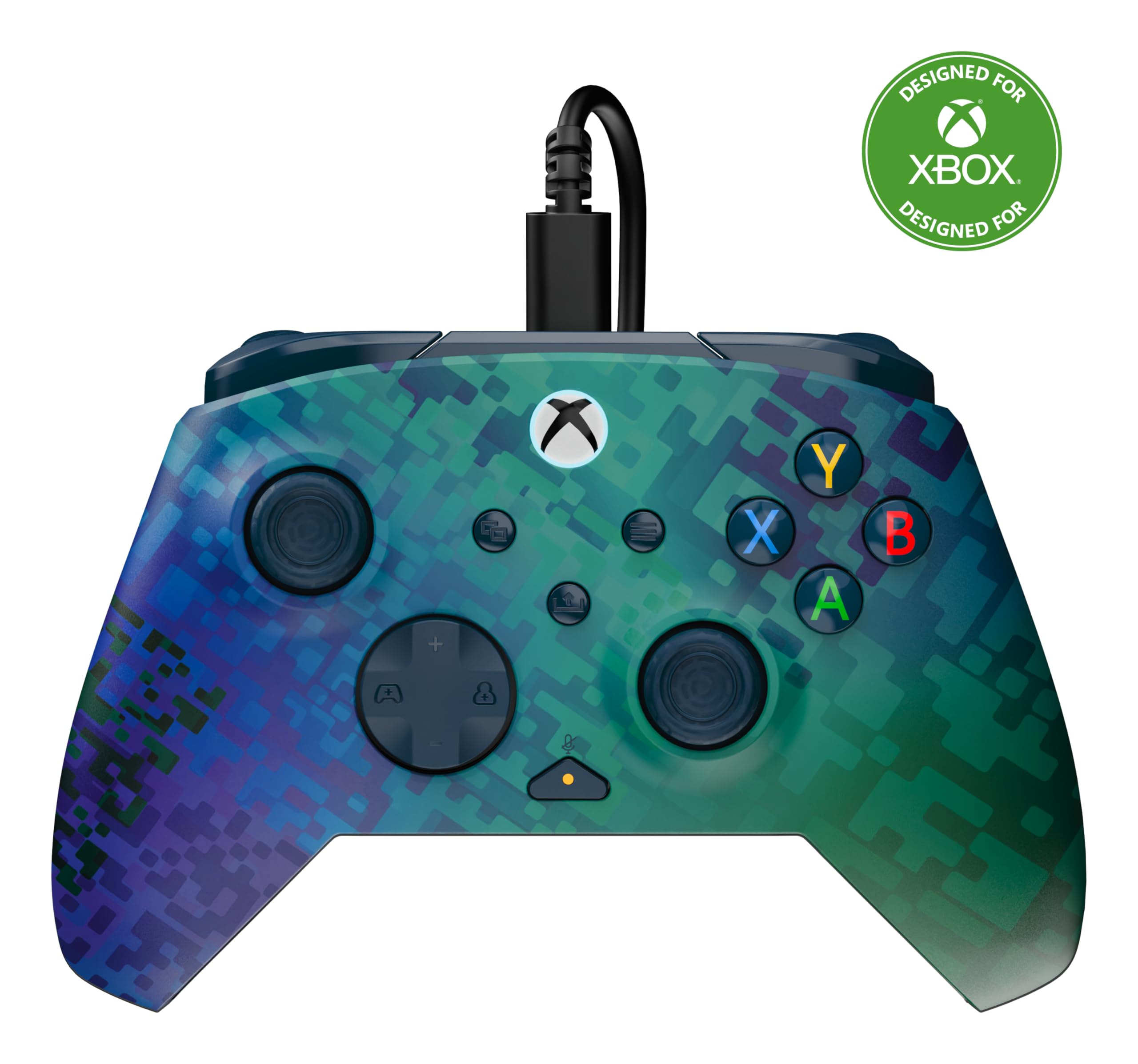 Turtle Beach Rematch Advanced Wired Gaming Controller - Glitch Green | Xbox & PC 1
