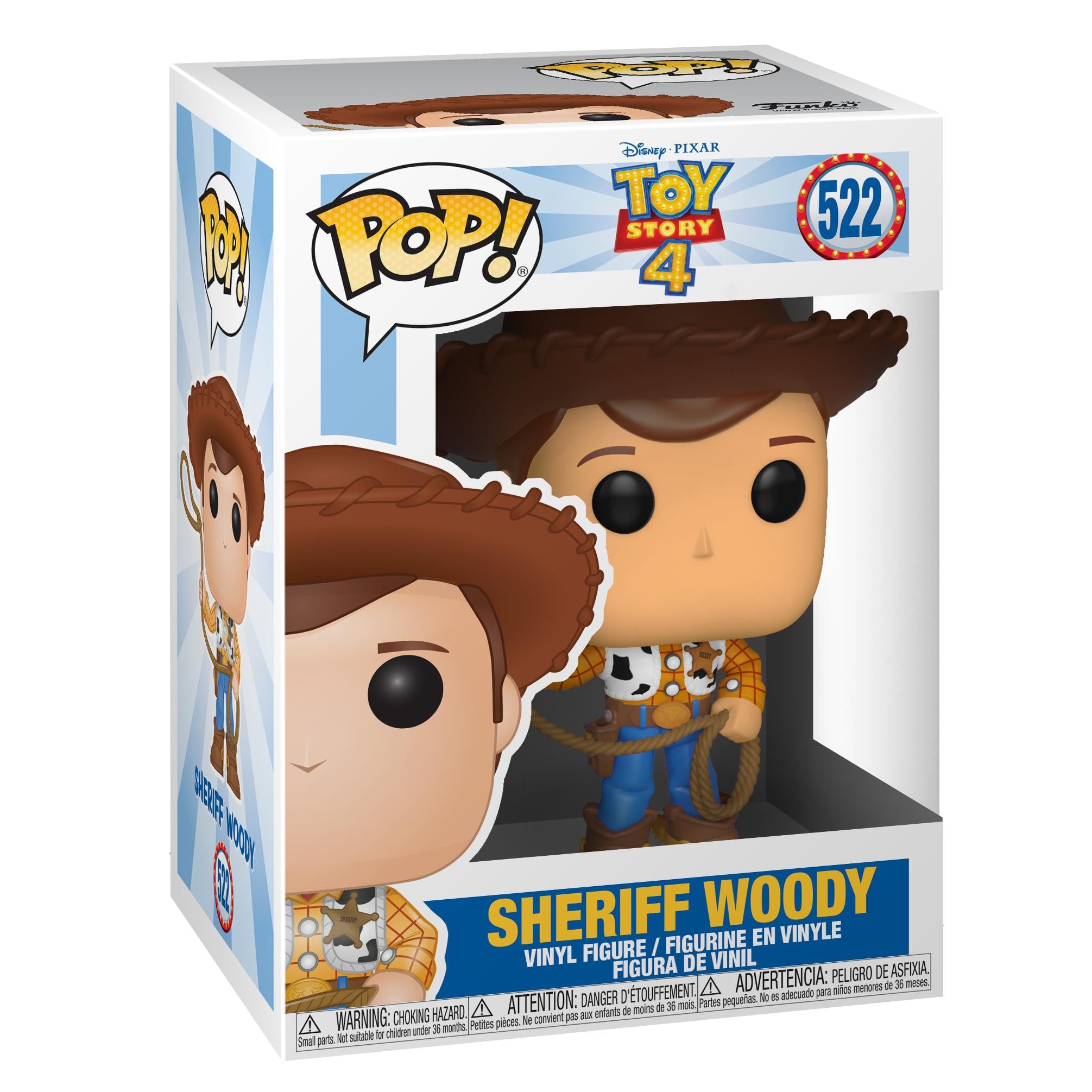 Funko POP! Vinyl: Disney Toy Story 4 Woody Collectible Figure | 3.75 in