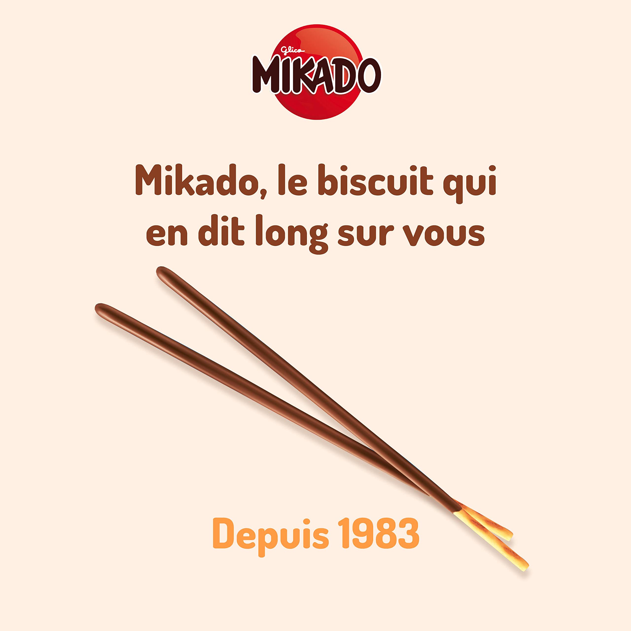 Mikado - LU Mikado Milk Chocolate Sticks, Classic French Biscuit Snacks Coated in Smooth Milk Chocolate 3