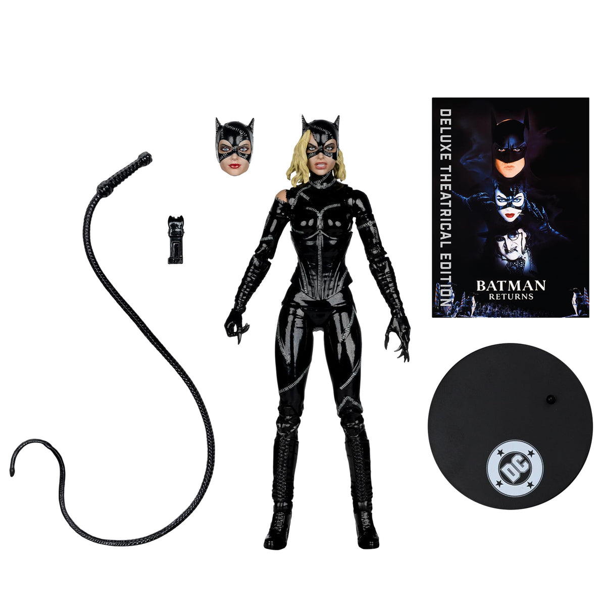 McFarlane Toys DC Multiverse Catwoman Action Figure - 7" Scale, Battle Damaged, Theatrical Edition