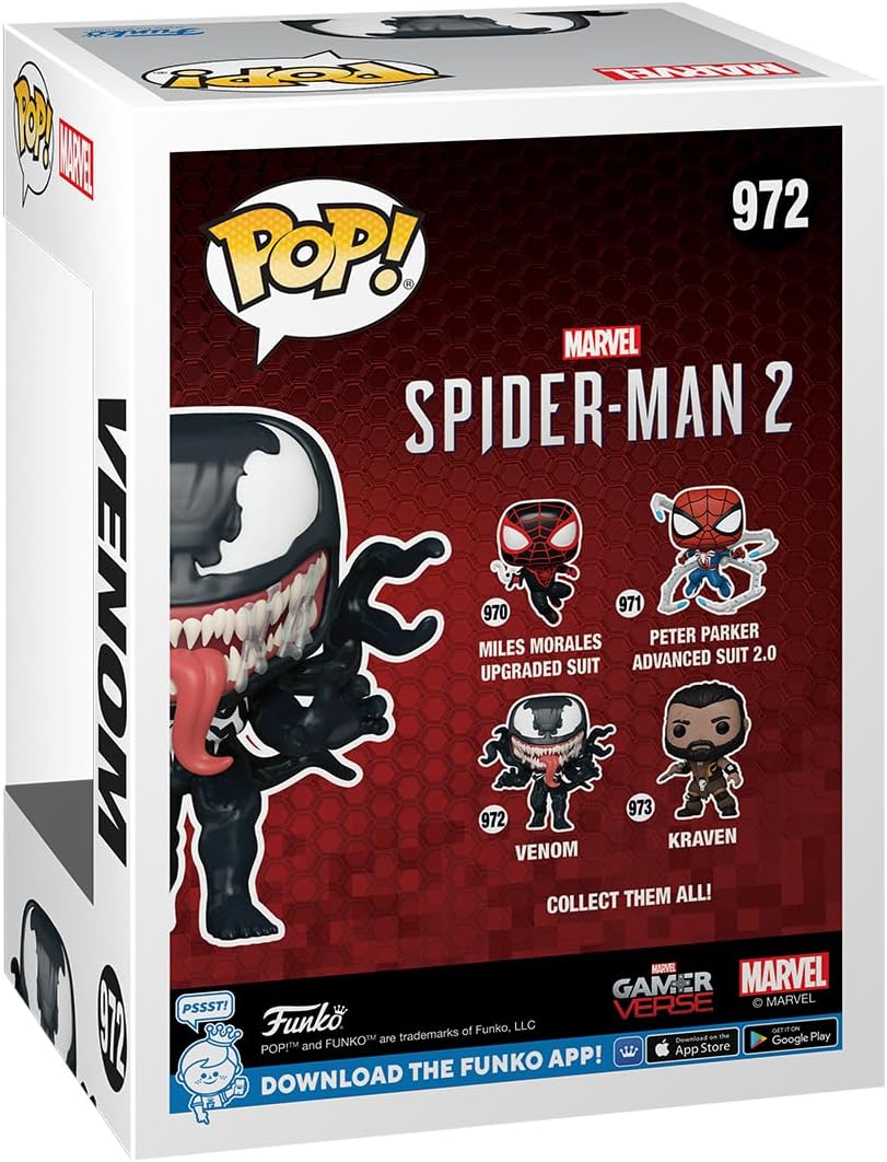 Funko Pop! Games: Spider-Man 2 - Venom Vinyl Figure 3