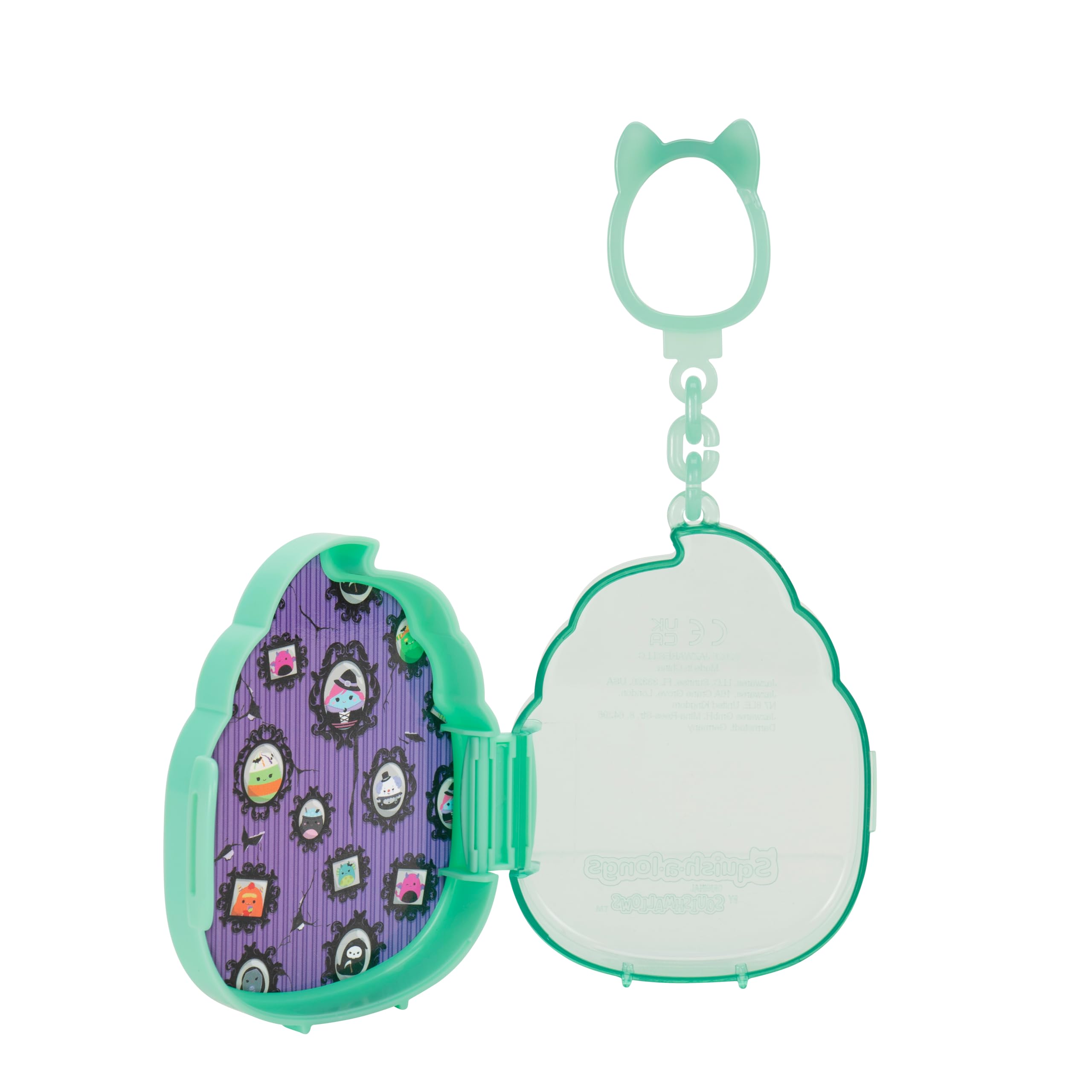 Squish-a-longs Pedma the Candy Corn Cupcake Clip-a-longs Halloween Pack – Glow-in-the-Dark Mini-Squish Carrying Case with 4 Mini Figures & Accessories 4