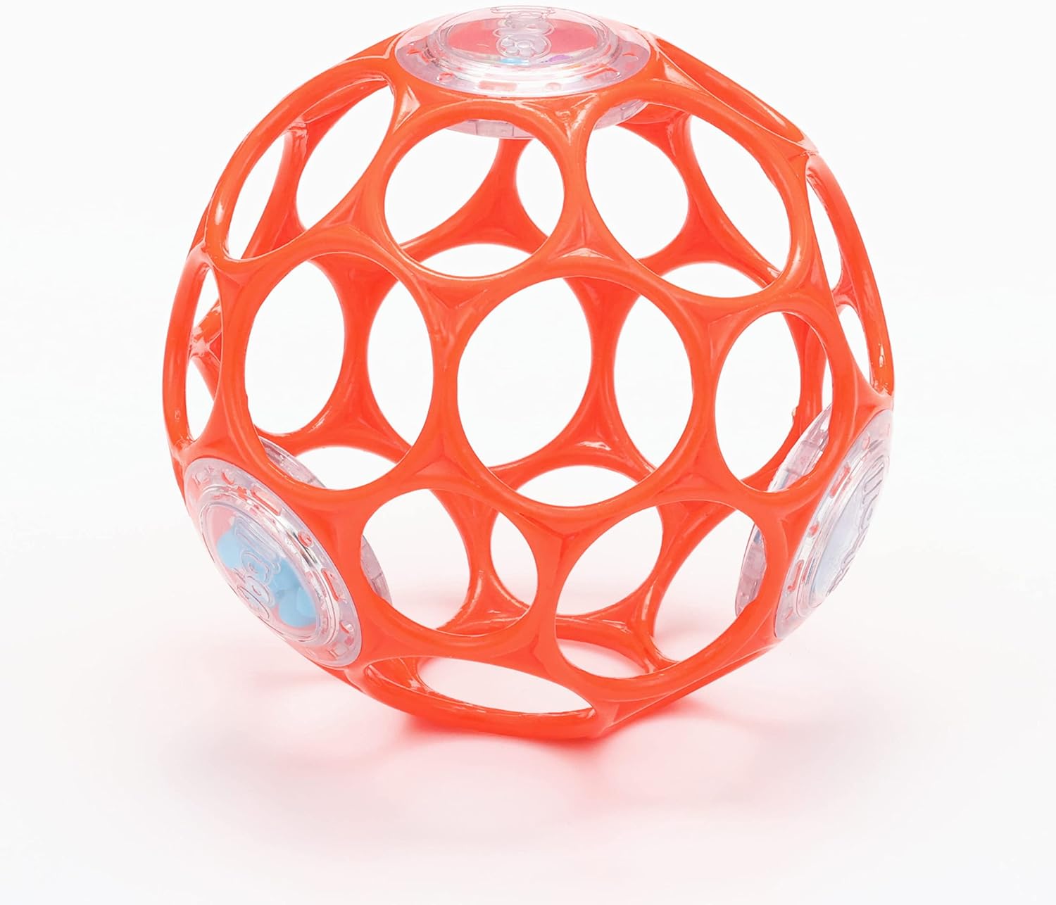 Bright Starts Oball Easy-Grasp Rattle - BPA-Free Infant Toy for Newborns 8