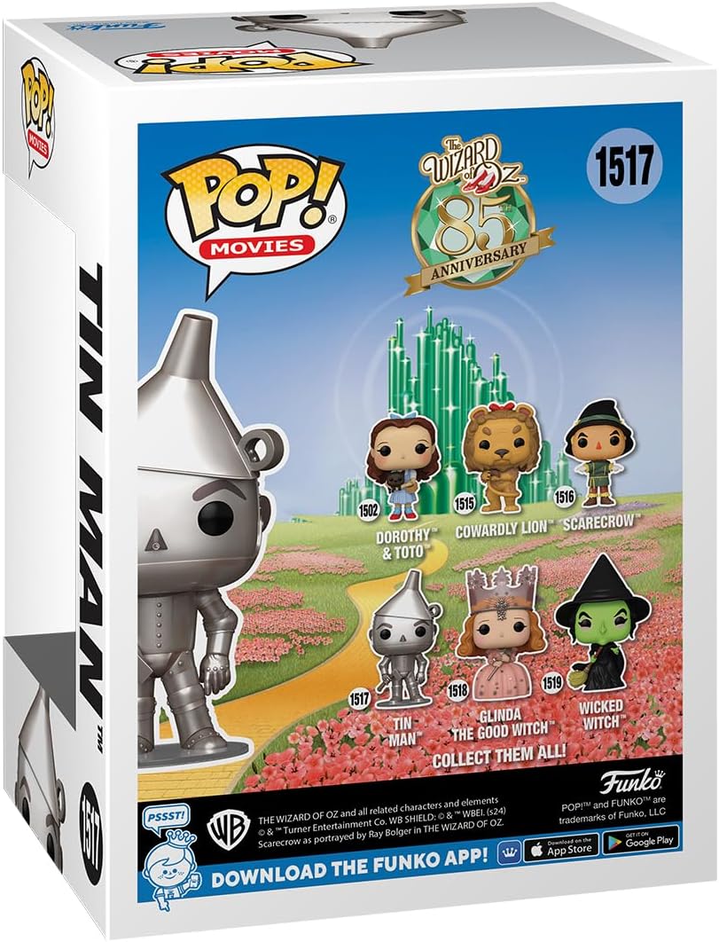 Funko Pop! Movies: The Wizard of Oz - Tin Man Vinyl Figure (75976) 3