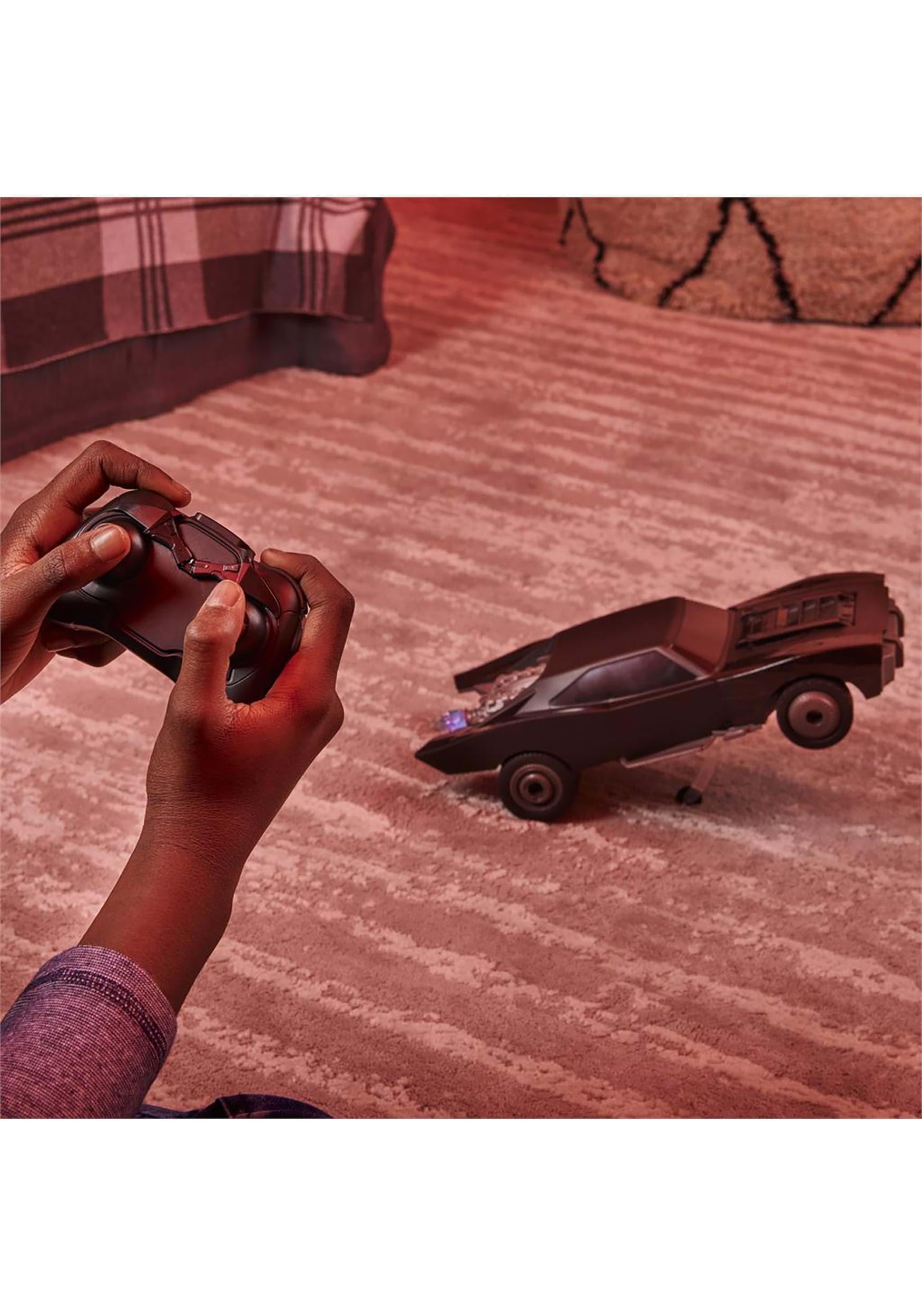 DC Comics The Batman Turbo Boost Batmobile RC - Remote Control Car with Light-Up Engine & Turbo Speed 11