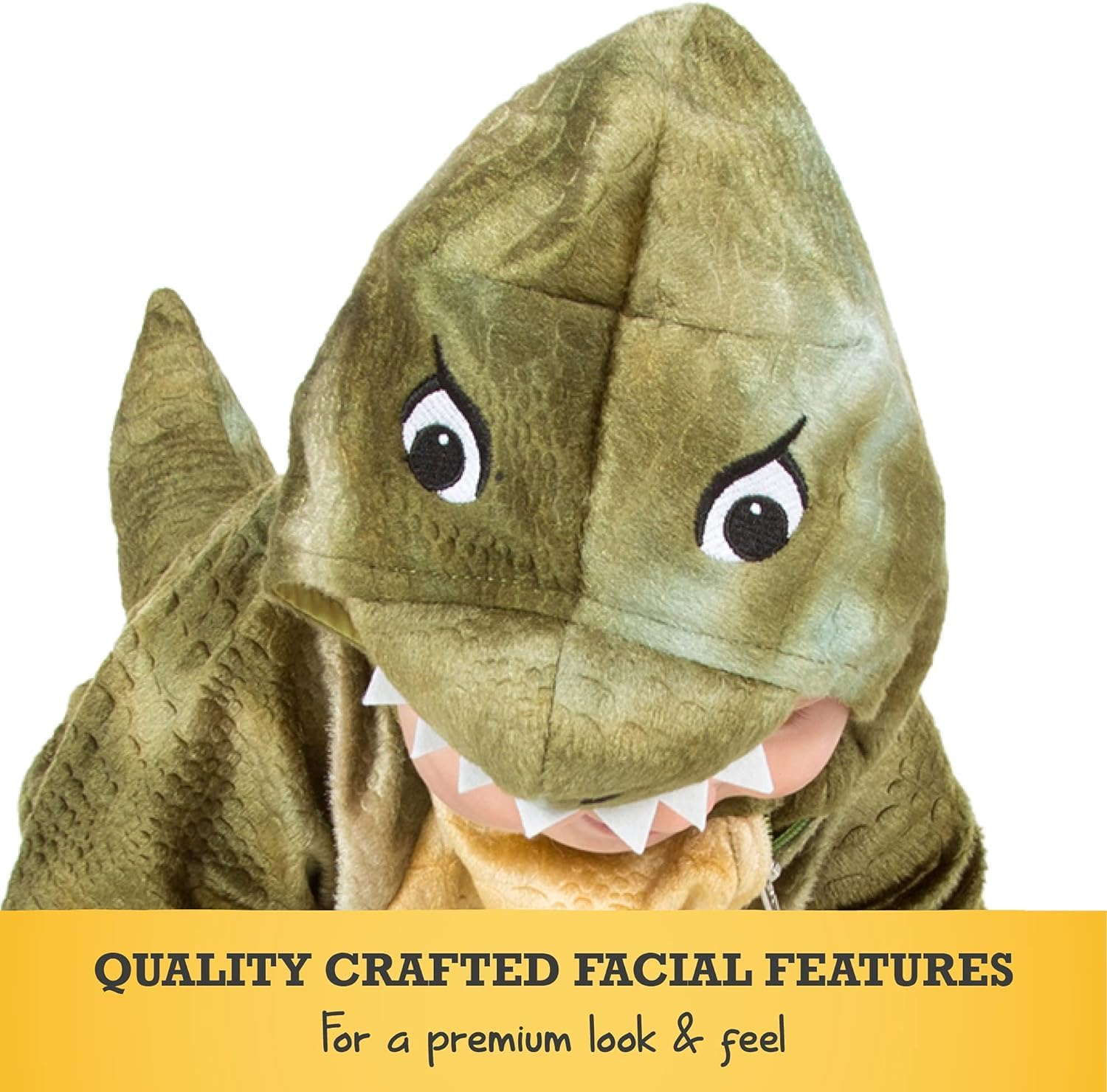 PRETEND TO BEE Baby T-Rex Costume - 6-12 Months, 12-18 Months, 18-24 Months, 2-3 Years 3