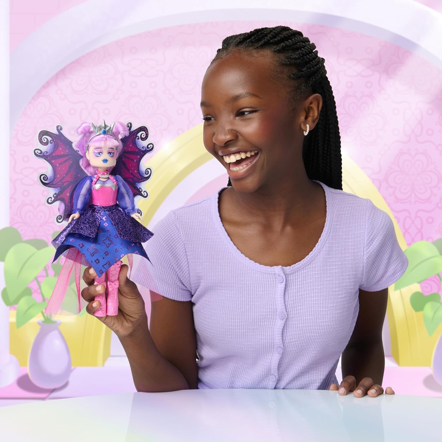 Royale High Avrilla the Dark Fairy 9-Inch Fashion Doll with Virtual Item Code - Ages 5+ 5