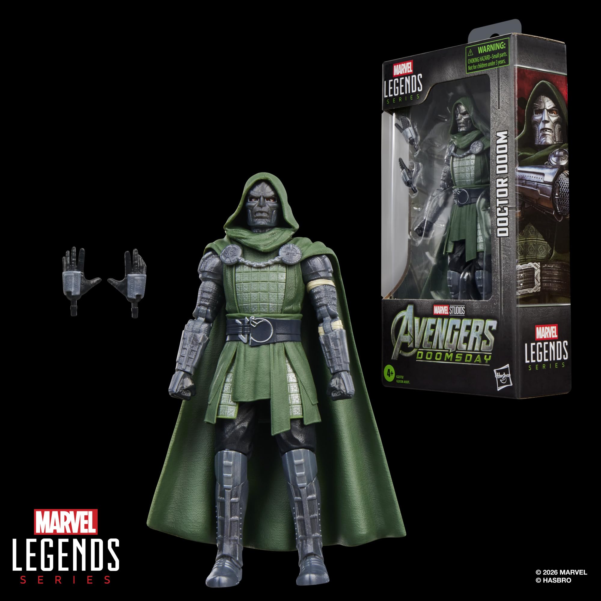 Marvel Doctor Doom Action Figure - 15cm Scale, Ages 4+, Includes 2 Accessories 9
