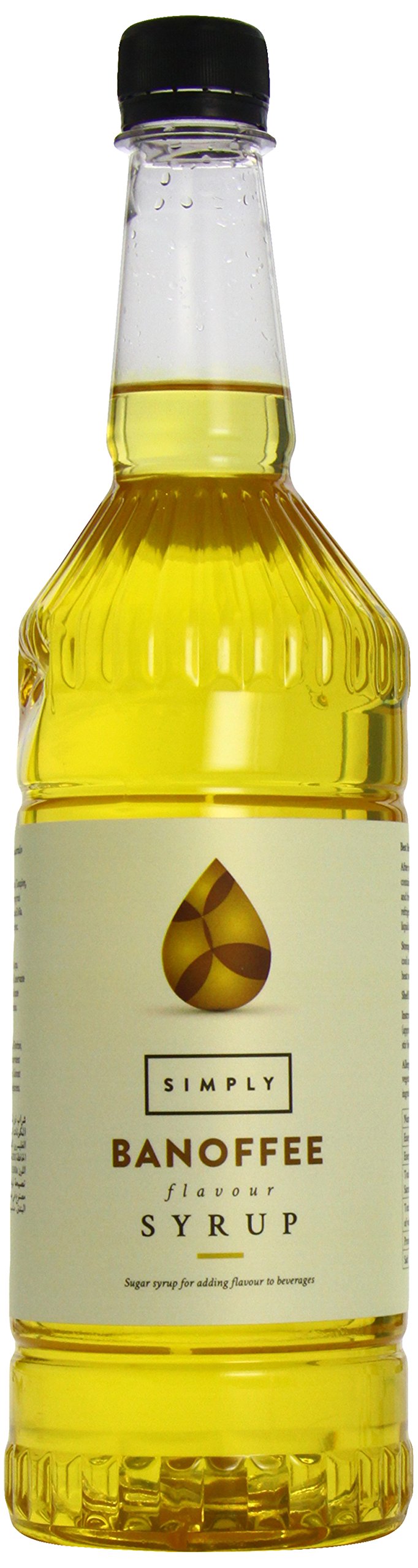 Simply - Banoffee Flavoured Syrup, Vegan & Nut Free for Coffee, Cocktails & Baking