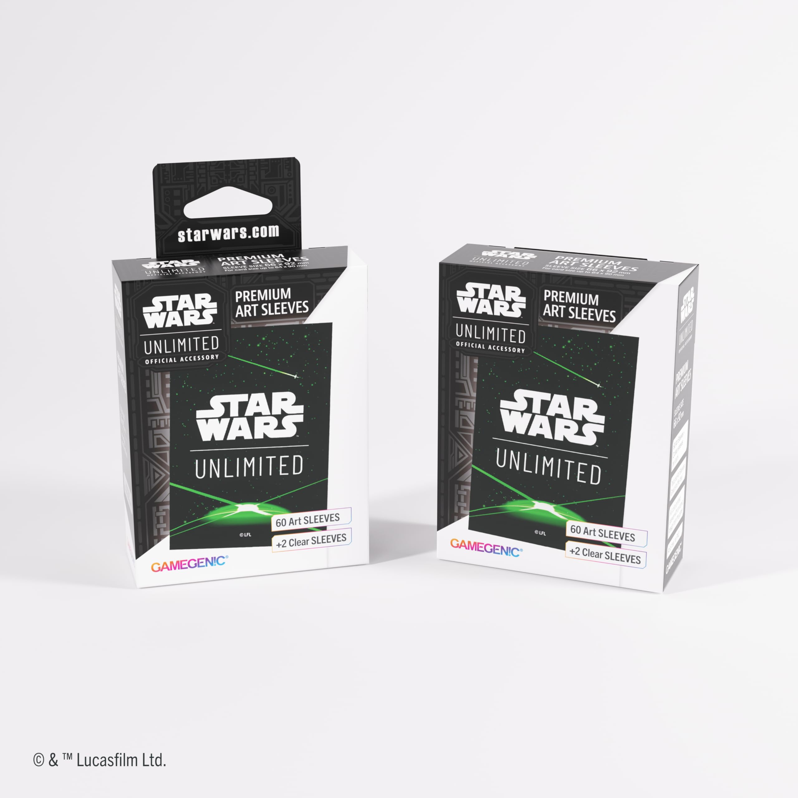 Gamegenic Star Wars: Unlimited Premium Art Sleeves - Green Back 3
