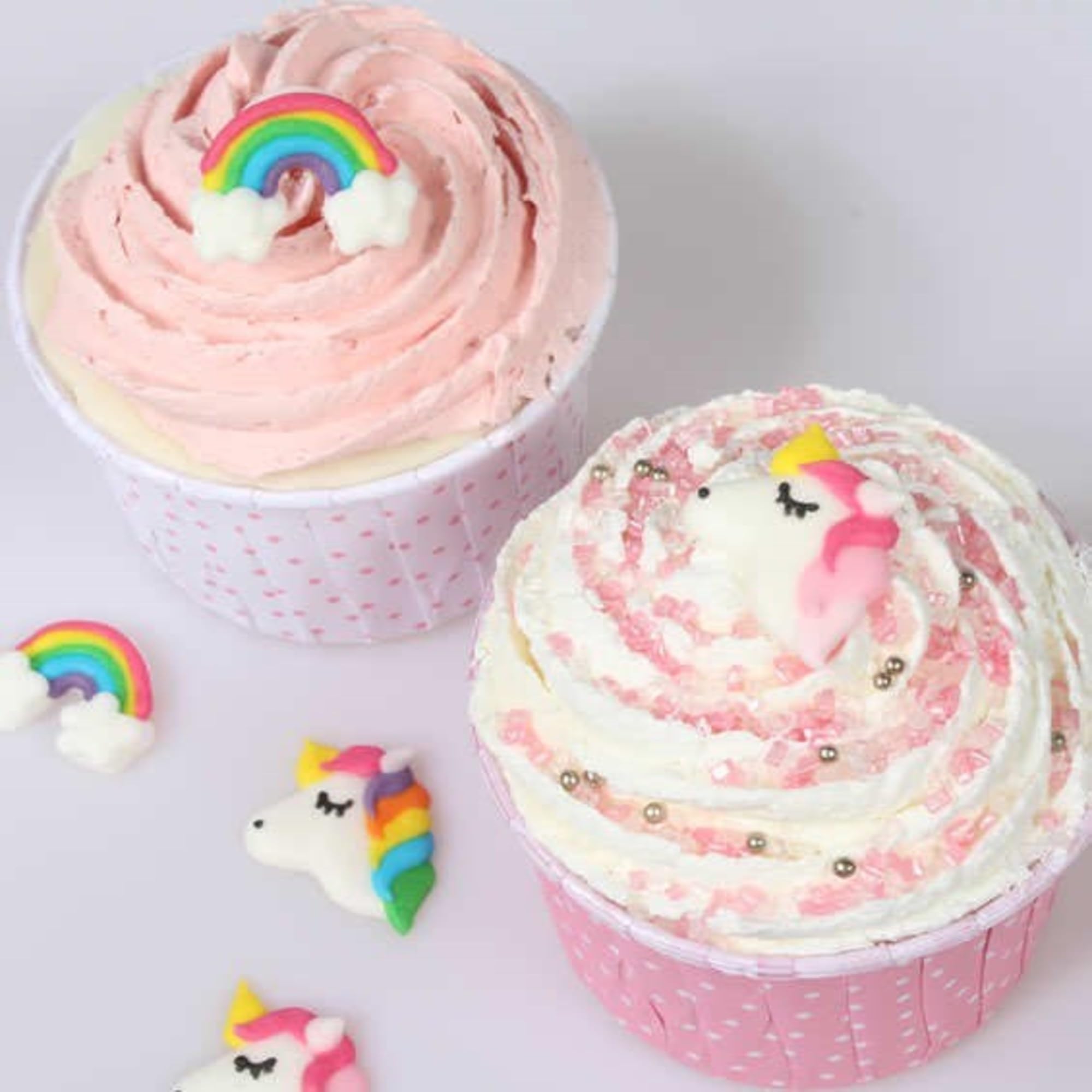 Culpitt - Rainbows & Unicorns Sugar Piping Edible Cake Toppers 8
