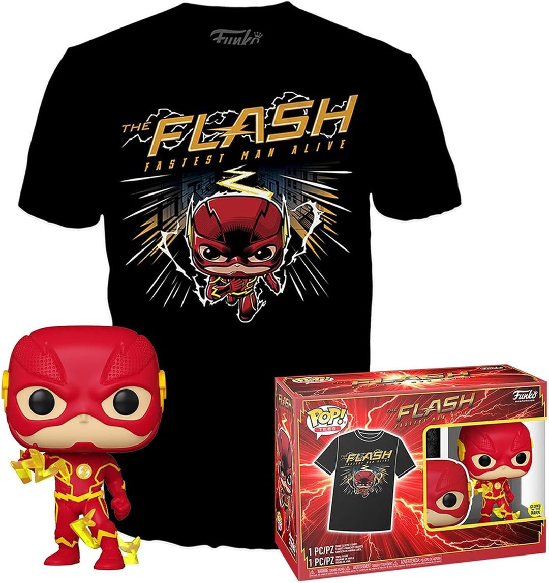 Funko Pop! & Tee DC Comics - The Flash Vinyl Figure & T-Shirt Bundle (63644)