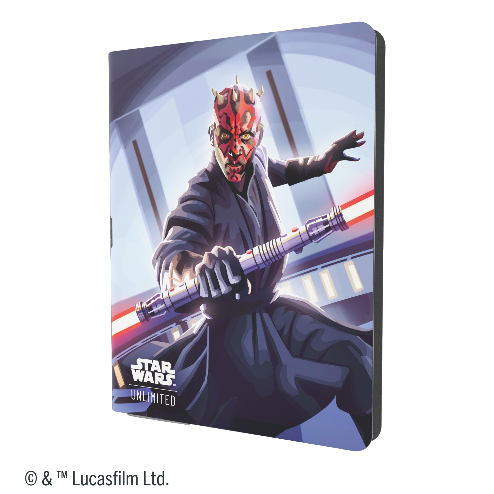 Gamegenic Star Wars: Unlimited 18-Pocket Album Set - Qui-Gon Jinn & Darth 3