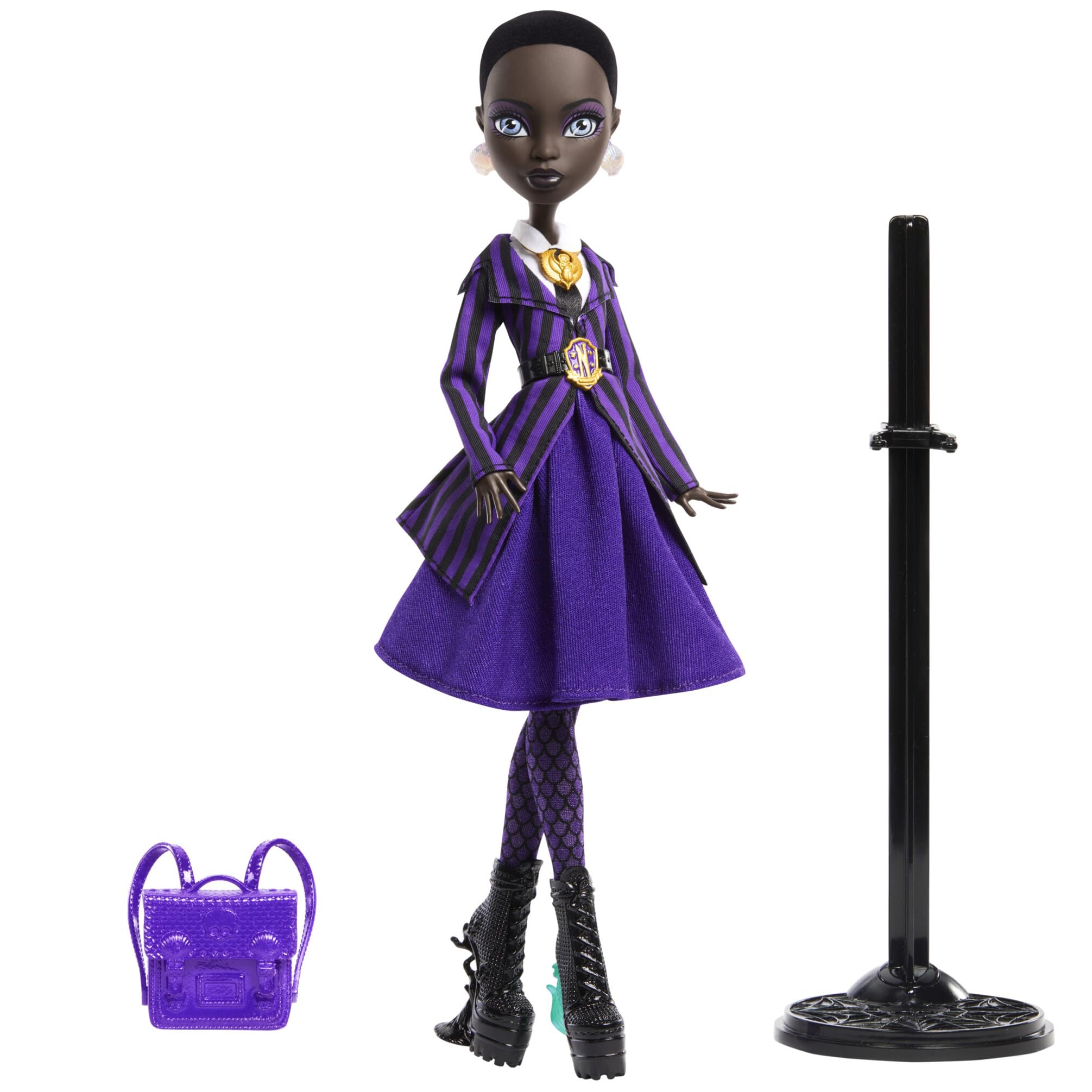 Monster High Bianca Barclay Doll - Monster High x Wednesday Collection, Multicolor, 6-10 Years 7