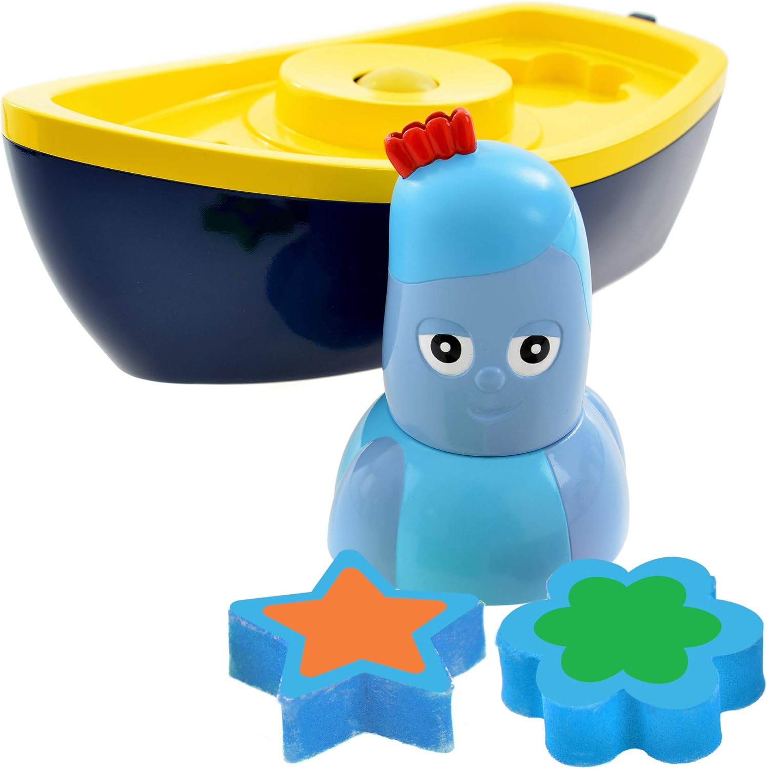 In the Night Garden Igglepiggle's Bath-Time Lightshow Boat - Light-Up Floating Playset for Toddlers 3