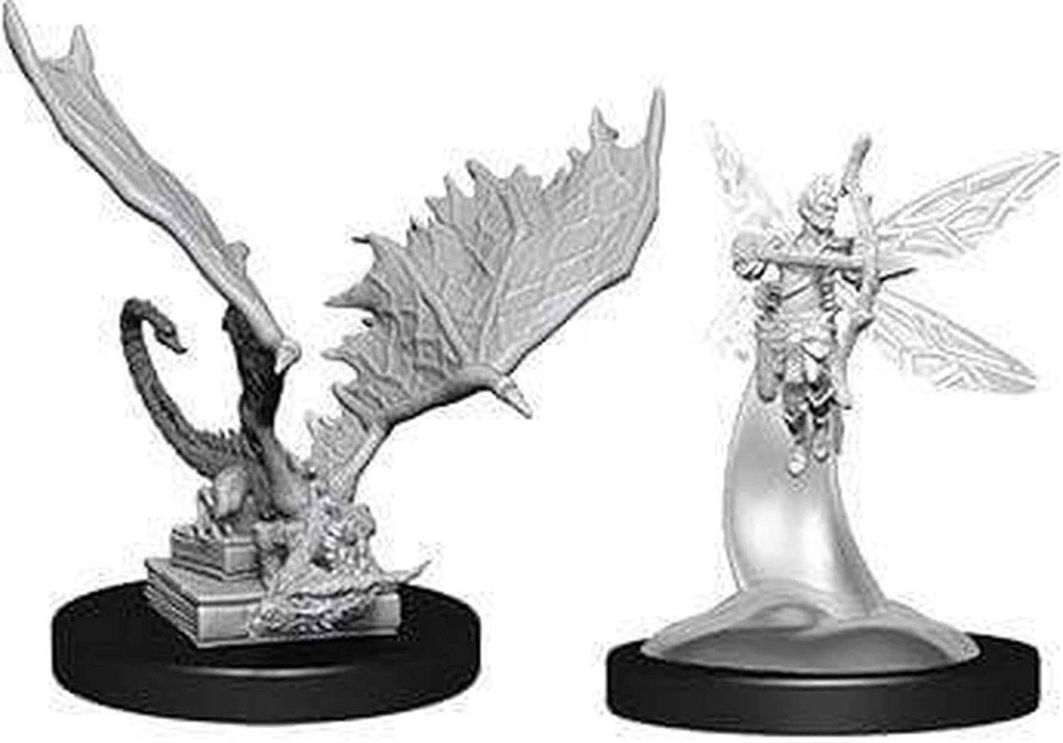 WizKids D&D Nolzur's Marvelous Miniatures Sprite & Pseudodragon 4-Pack
