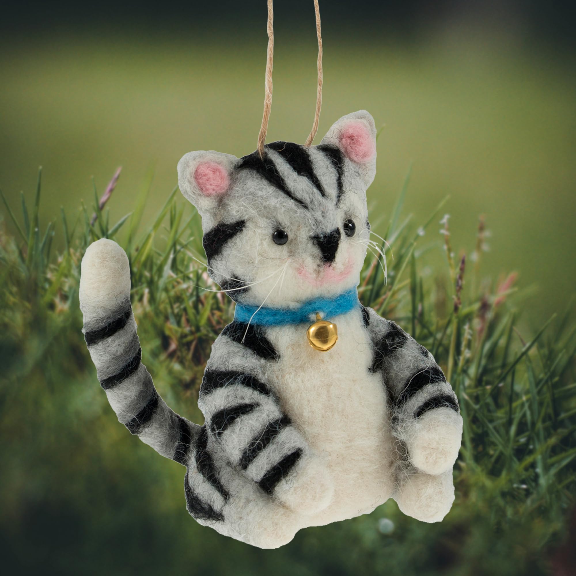 Trimits Needle Felting Craft Kit - Cat Design for Beginners 10