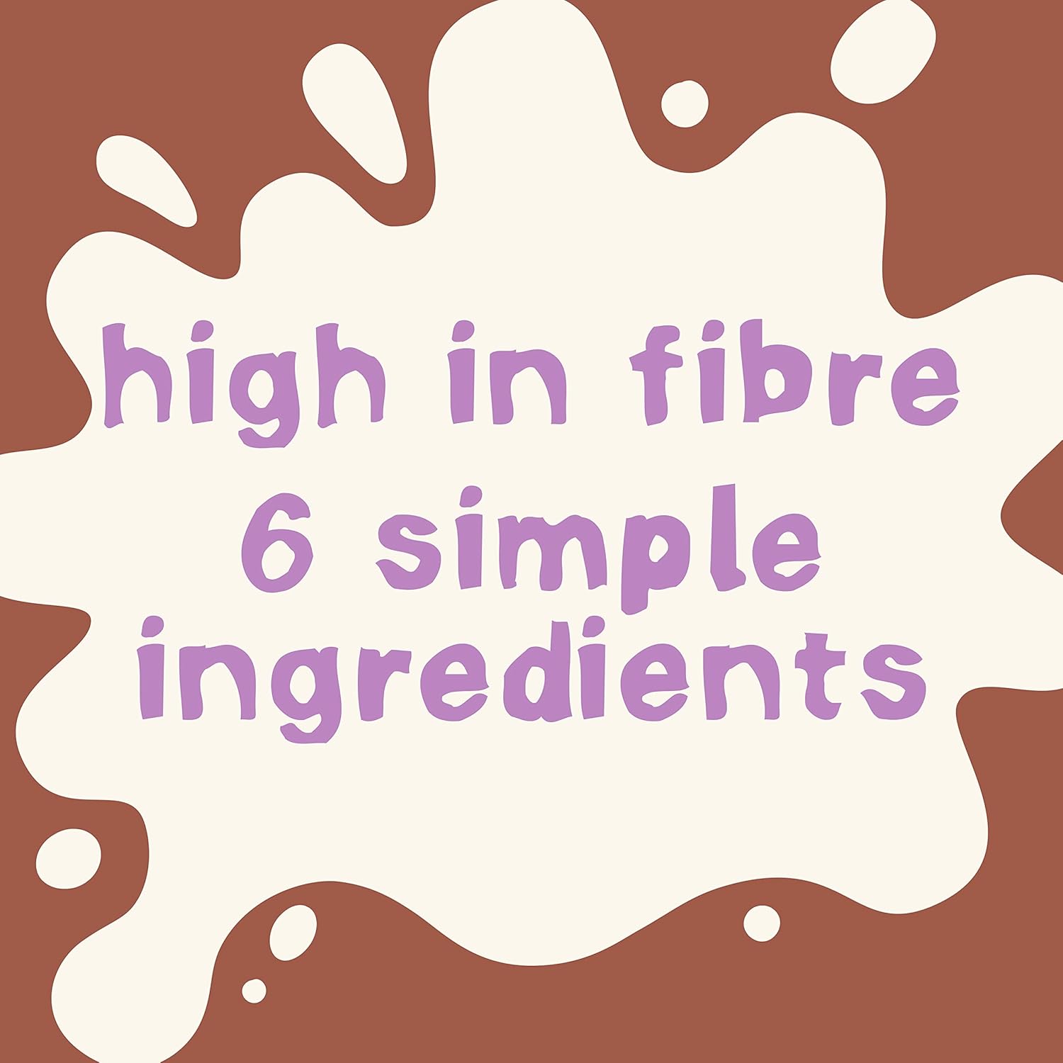 BEAR Alphabites Cocoa Cereal for Kids - High Fibre - No Added Salt - 375g Pack of 2