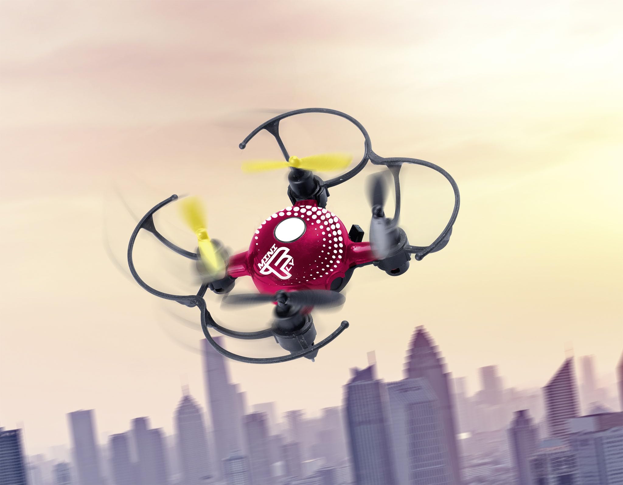 Revell Control Mini Fly I RC Drone - 4 Channel Infrared Mini Quadrocopter for Indoor Use 6