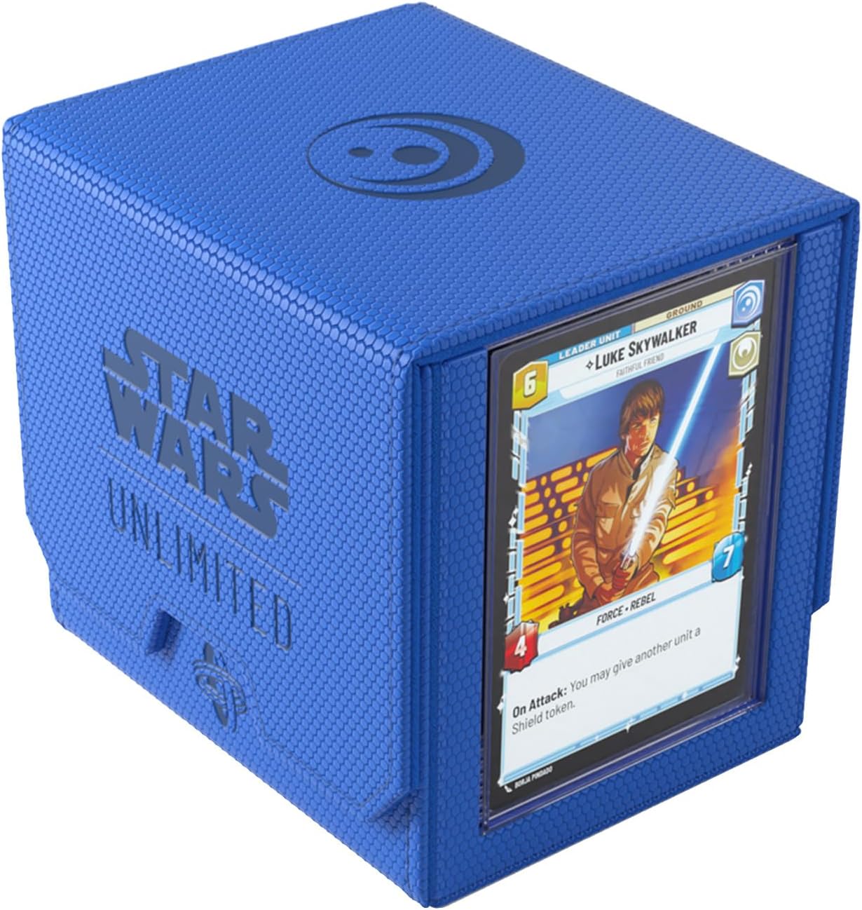 Gamegenic Star Wars Unlimited Deck Pod - Blue - Trading Card Game Accessory