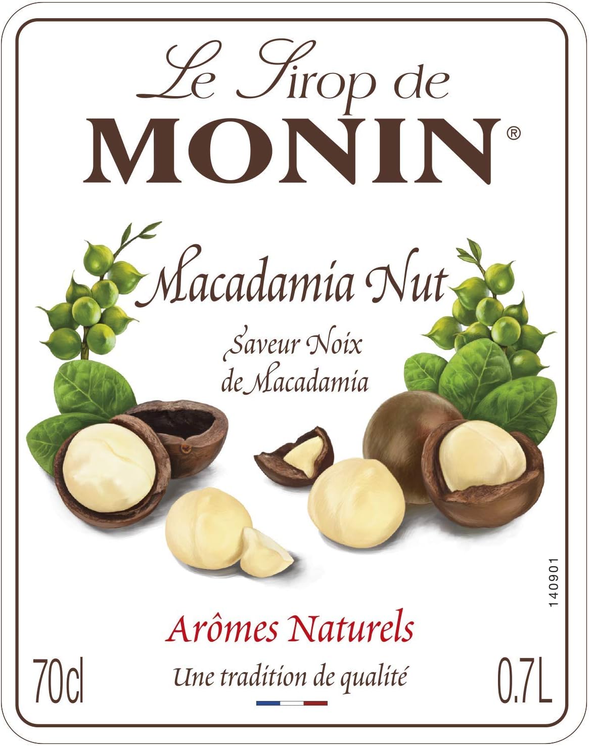 MONIN Macadamia Nut Syrup 700 ml 3