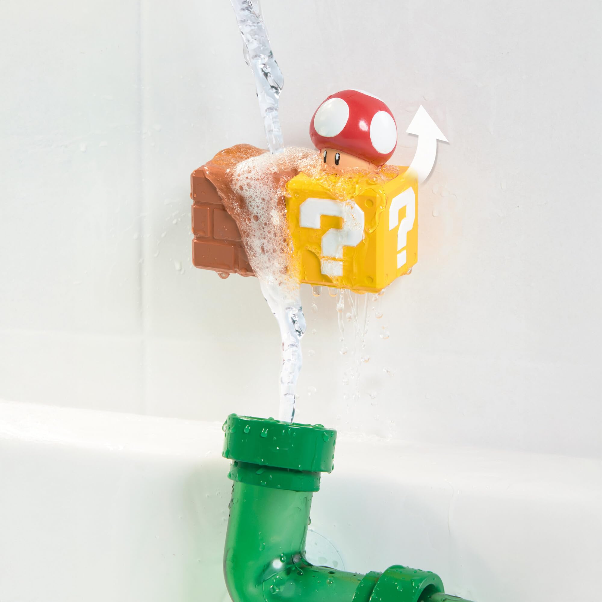 TOMY Super Mario Pipes Bath Toy | Plastic | Unisex Children 3