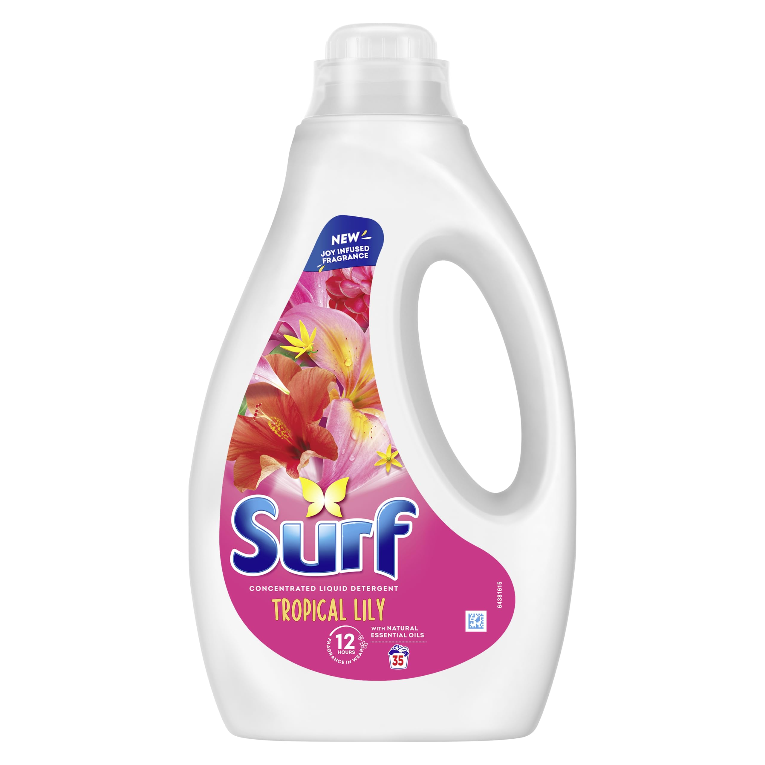 Surf Tropical Lily Laundry Washing Liquid Detergent (1.5L)