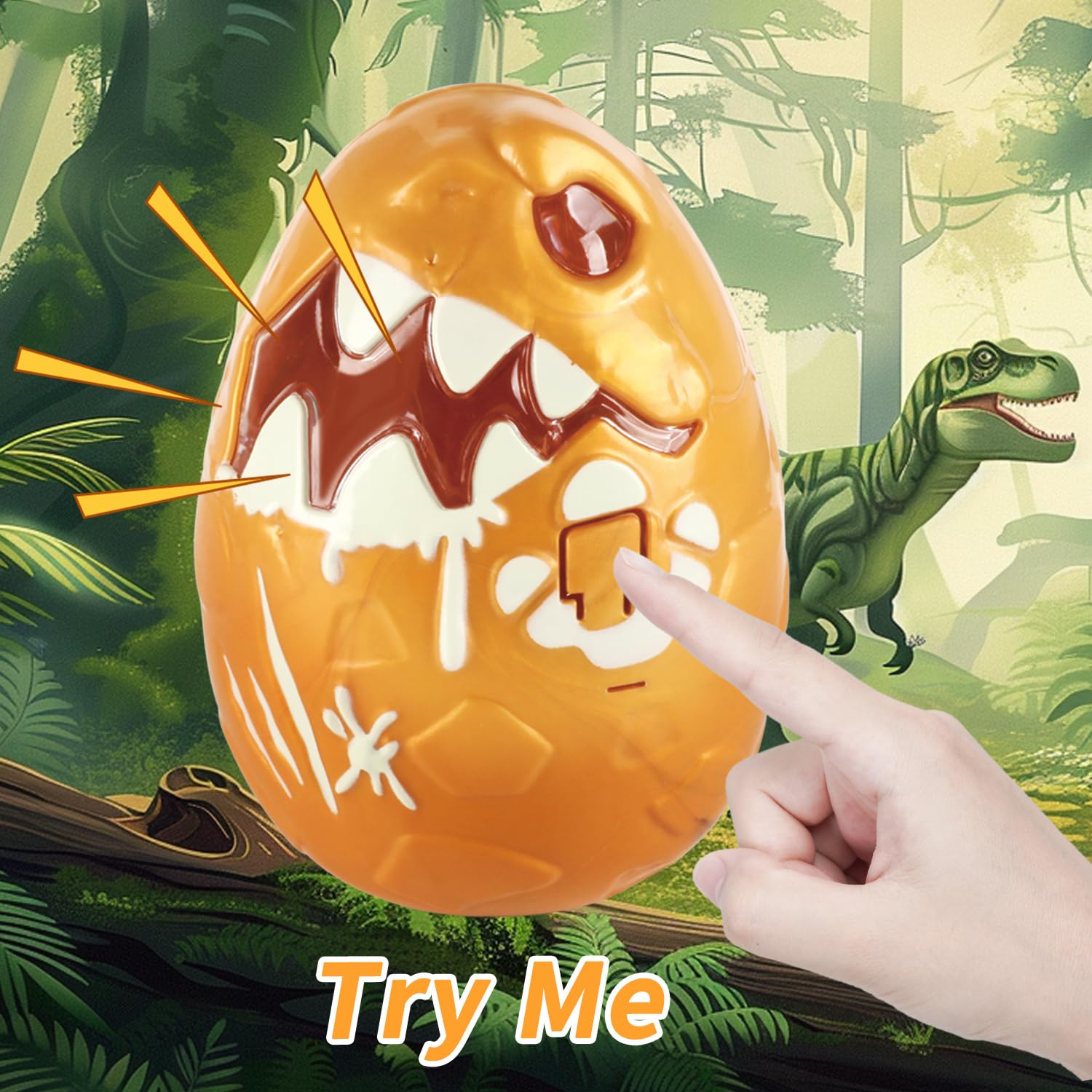 GizmoVine Dinosaur Egg - DIY Take Apart Green Triceratops Dinosaur Toy for Boys 3+ 9