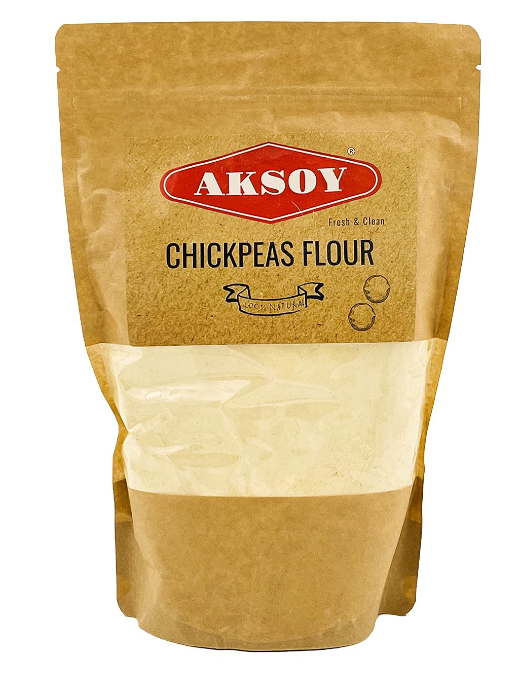 Aksoy Chickpeas Flour 1150gr | High Protein, Gluten-Free Baking & Cooking Flour