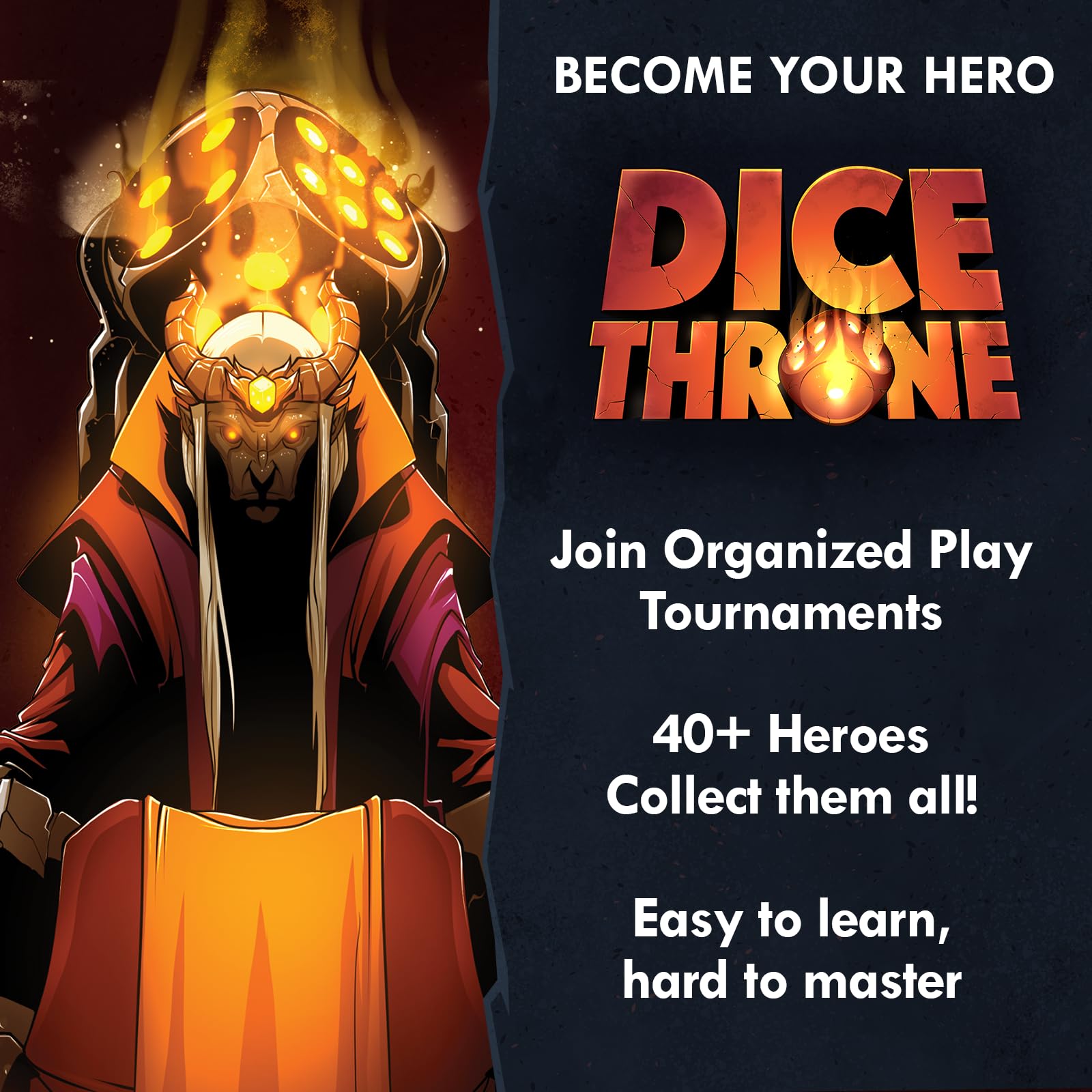 Roxley Games Dice Throne S1R Box 2 Monk v Paladin Board Game Accessory 12