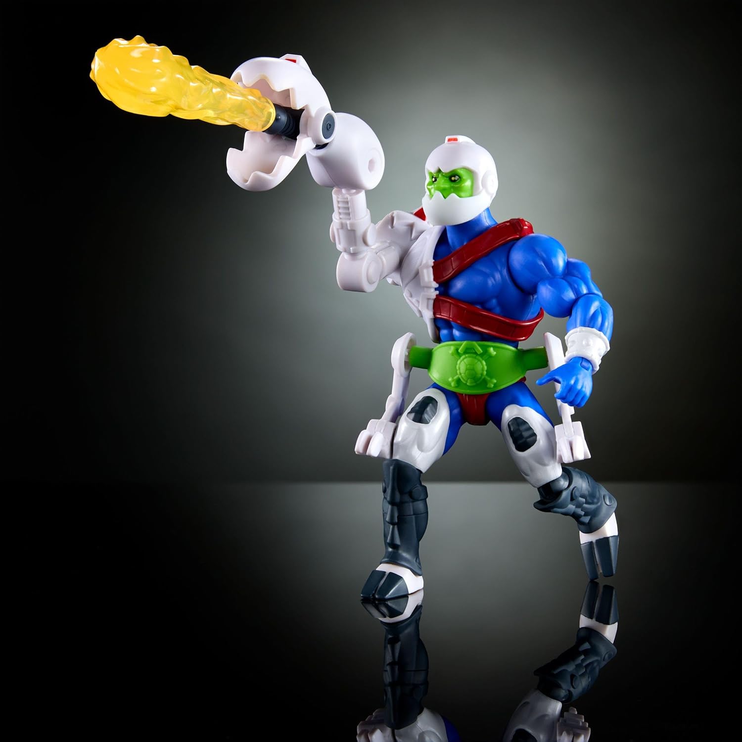 Masters of the Universe Turtles of Grayskull Leonardo Actionfigur – Mauskiefer-Design (HVJ63) 6